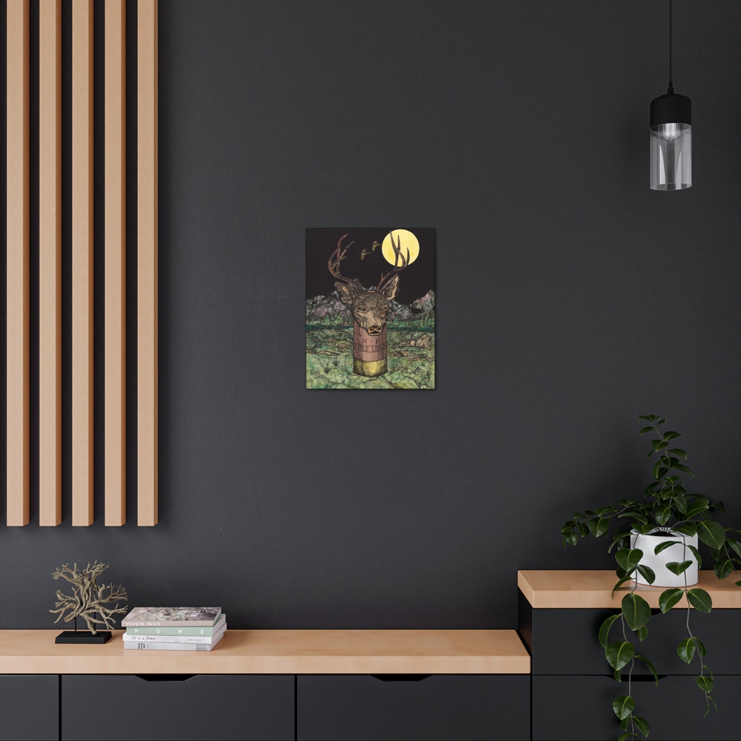 BUCKSHOT Canvas Gallery Wraps