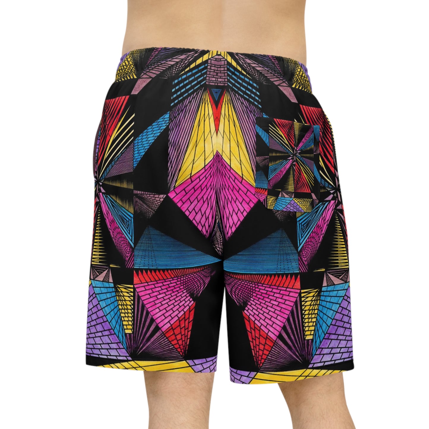 EDIFACE Athletic Long Shorts (AOP)