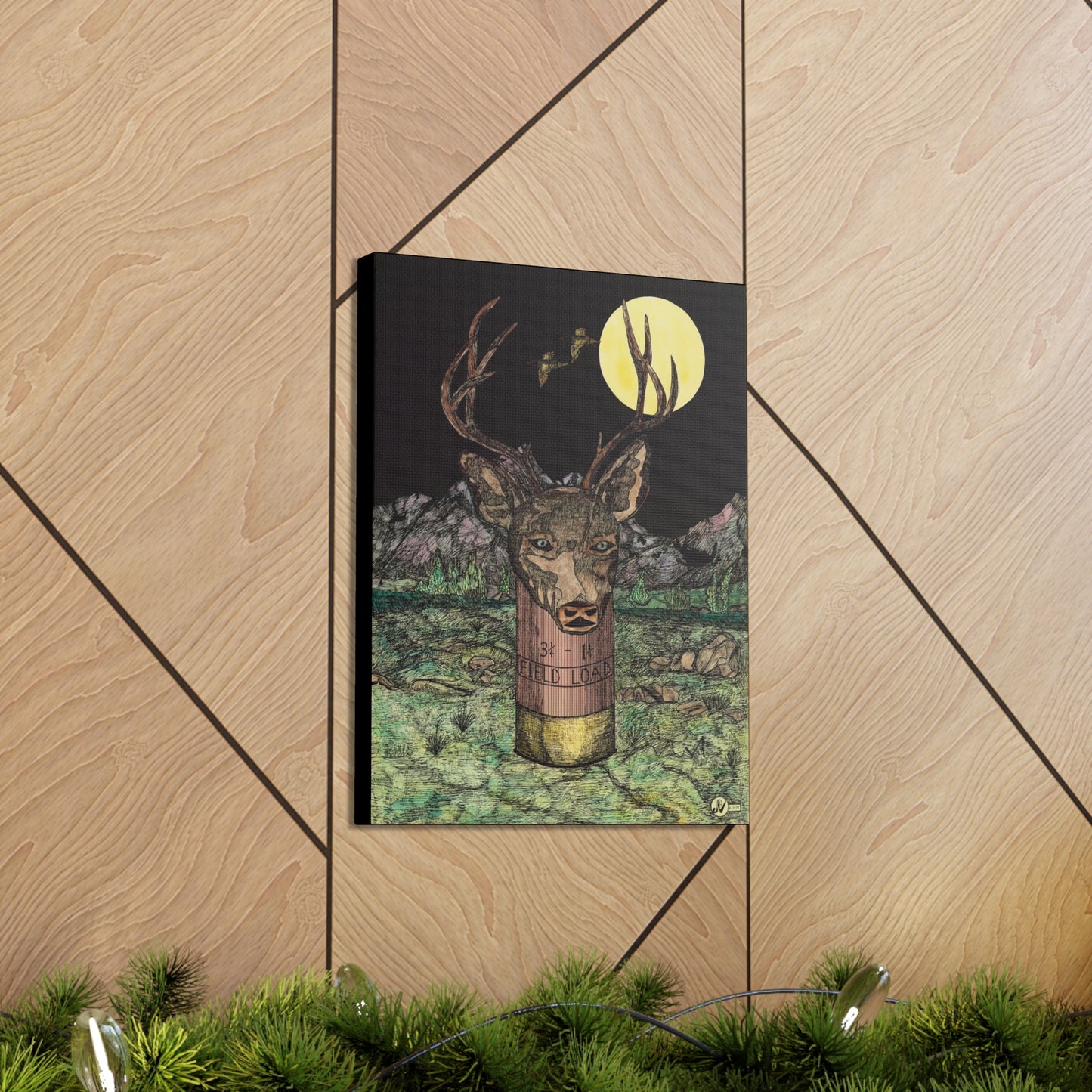 BUCKSHOT Canvas Gallery Wraps