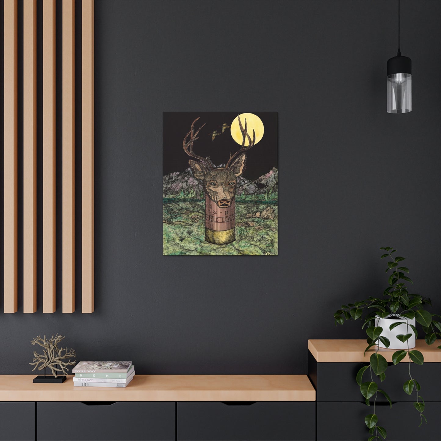 BUCKSHOT Canvas Gallery Wraps