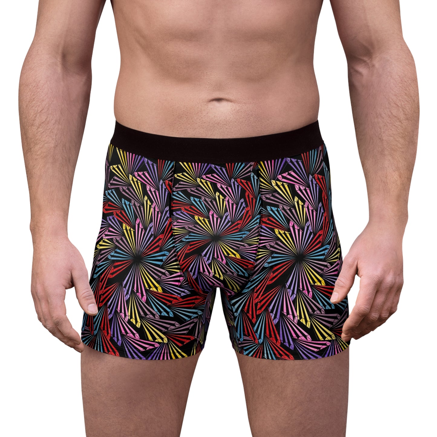 PINWHEELE Men's Boxer Briefs (AOP)