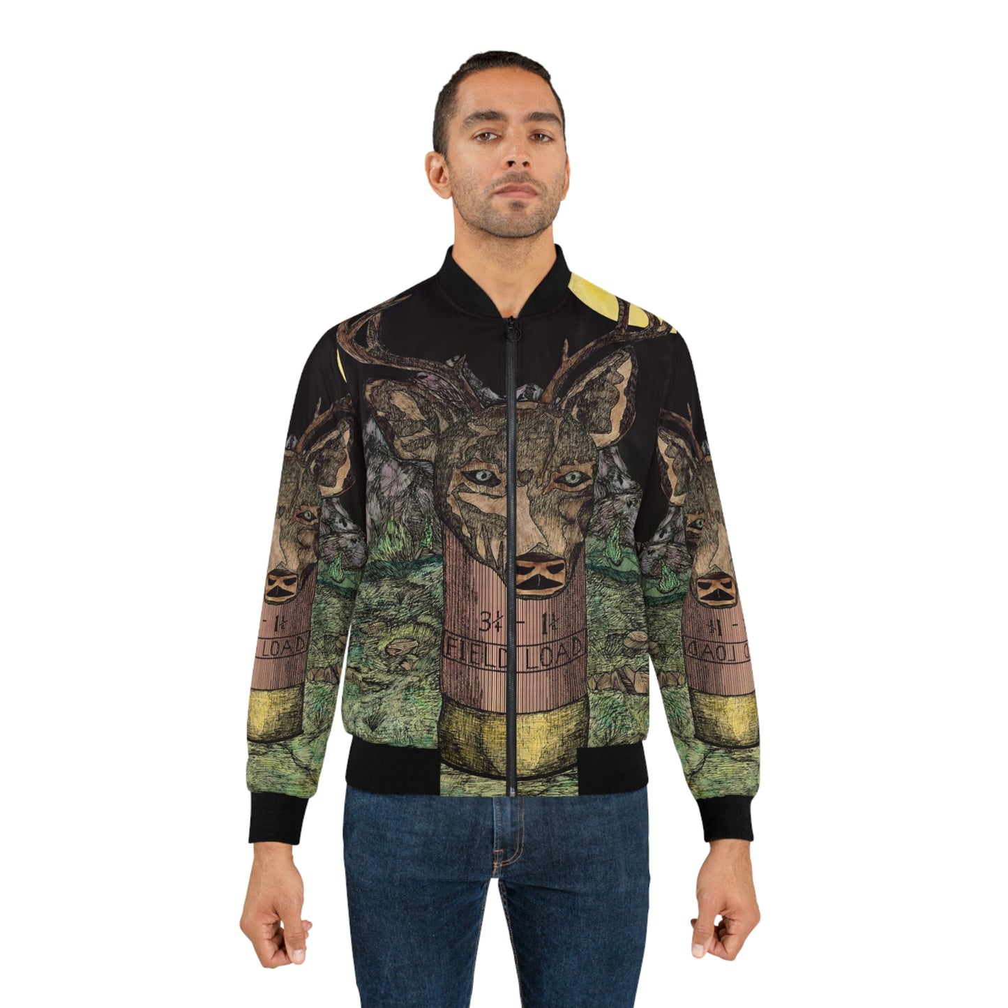 BUCKSHOT Men's Bomber Jacket (AOP)