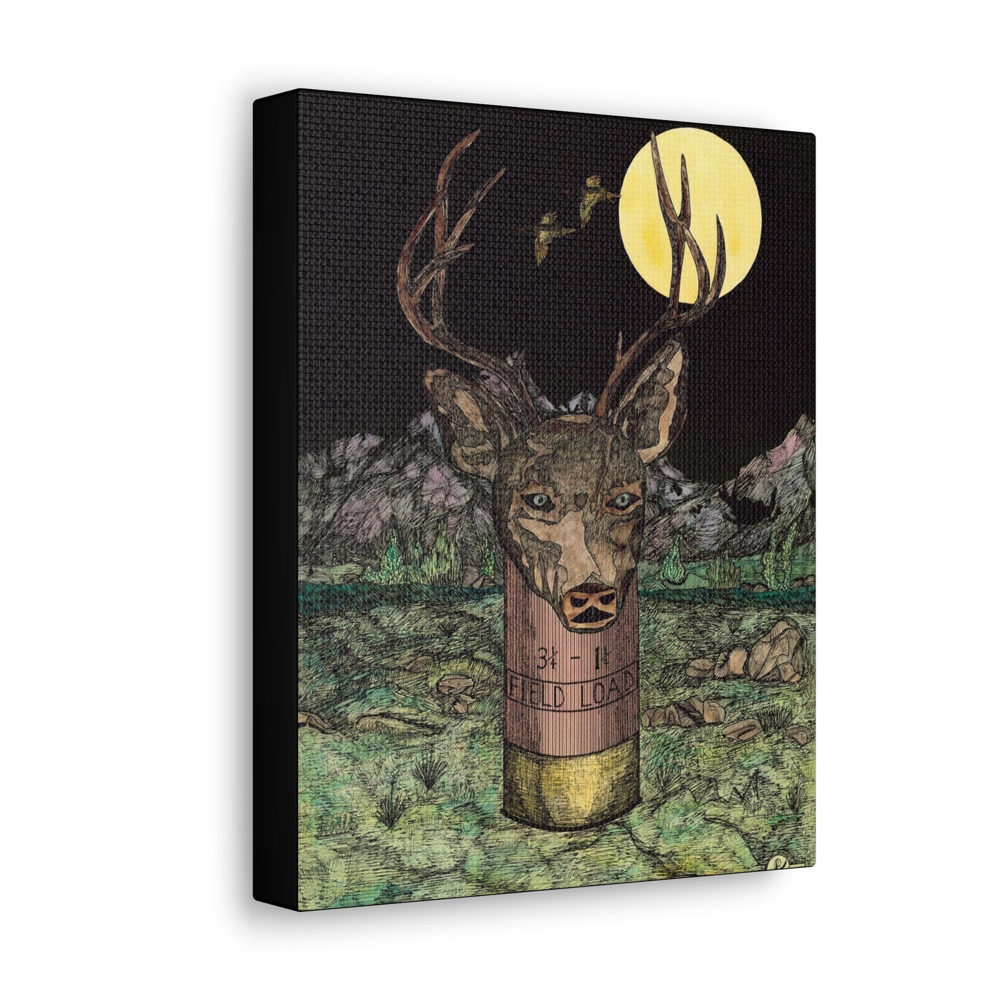 BUCKSHOT Canvas Gallery Wraps