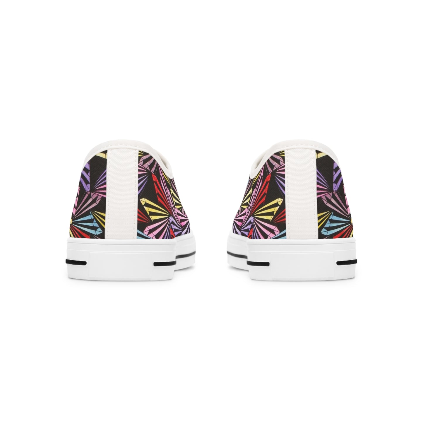 PINWHEEL (TURQUOISE) Women's Low Top Sneakers
