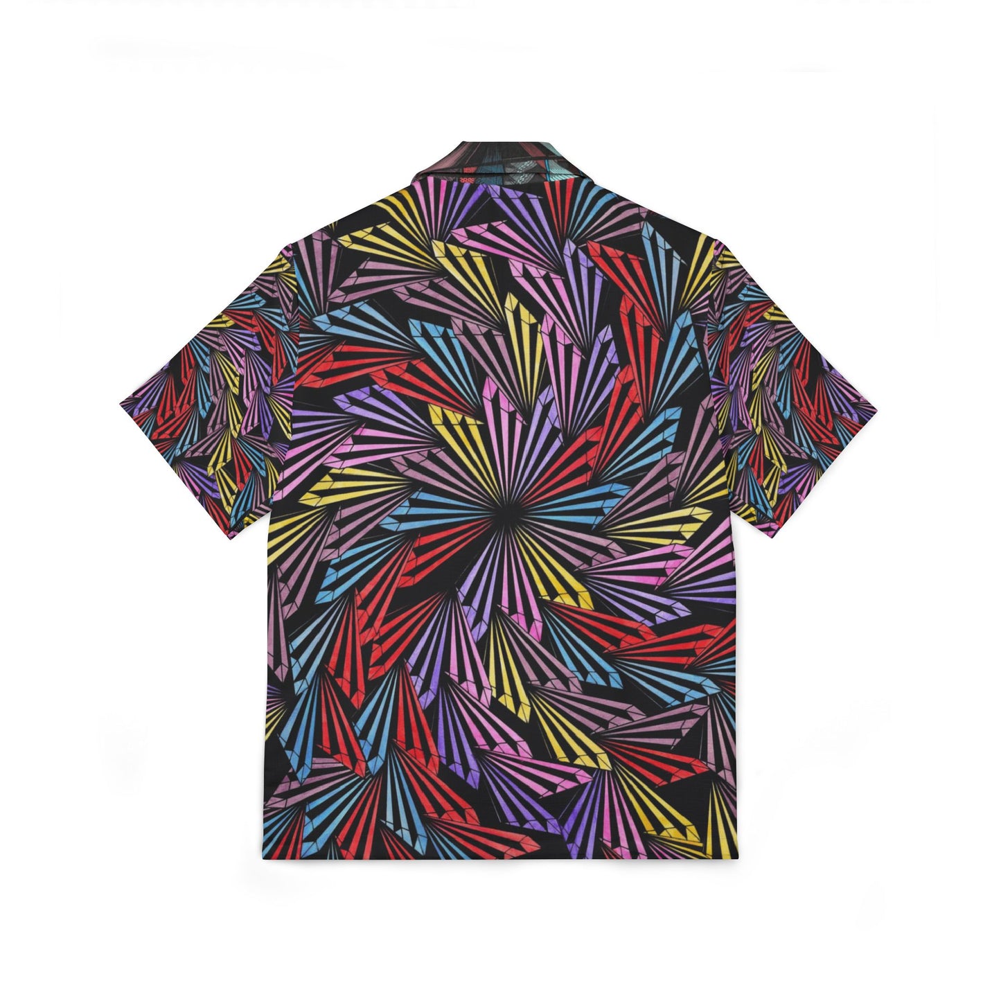 PINWHEELE Men's Hawaiian Camp Shirt (AOP)