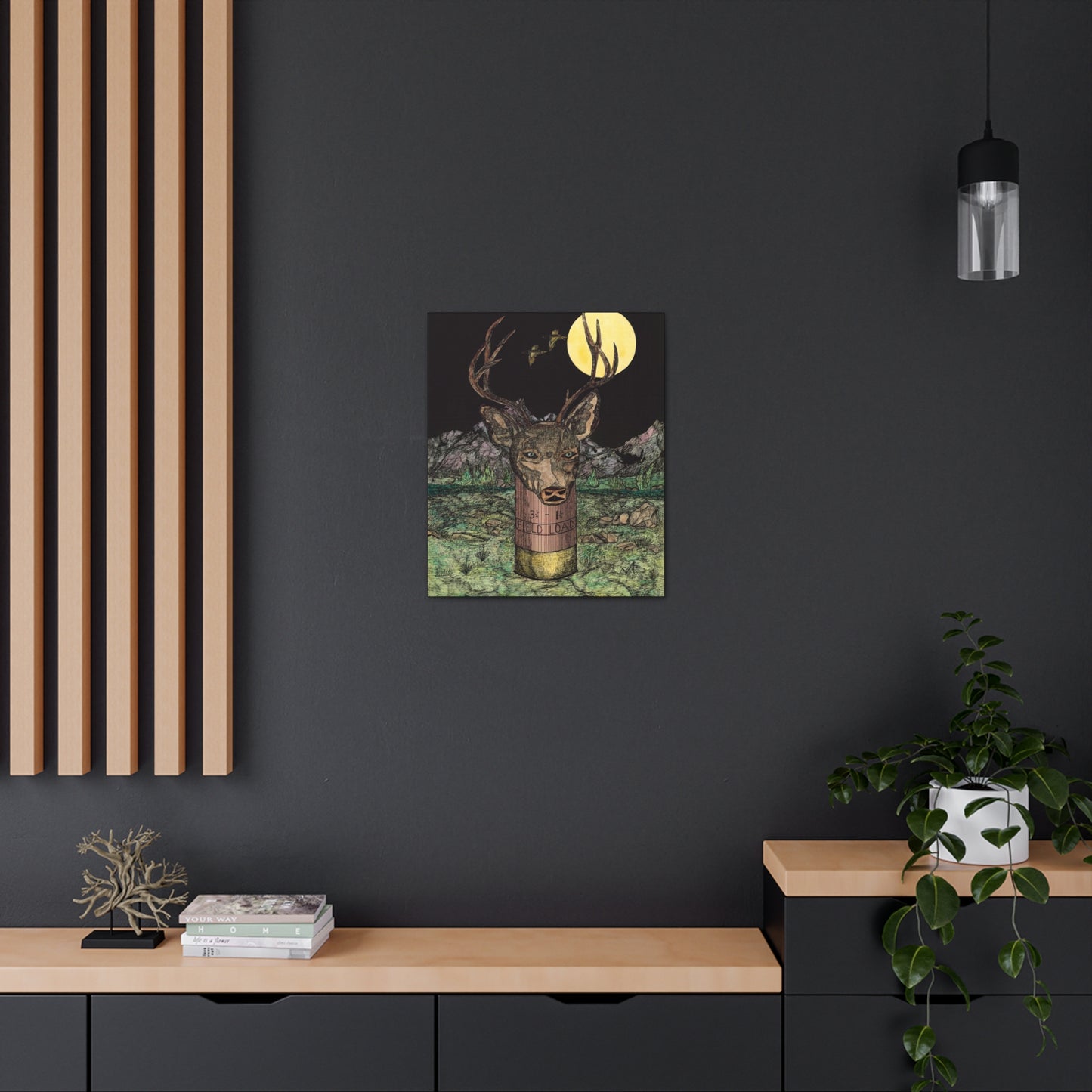BUCKSHOT Canvas Gallery Wraps