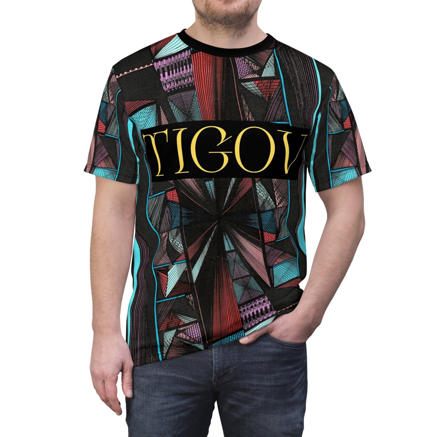TIGOV DUO MEGALOPOLIS Unisex AOP Cut & Sew Tee