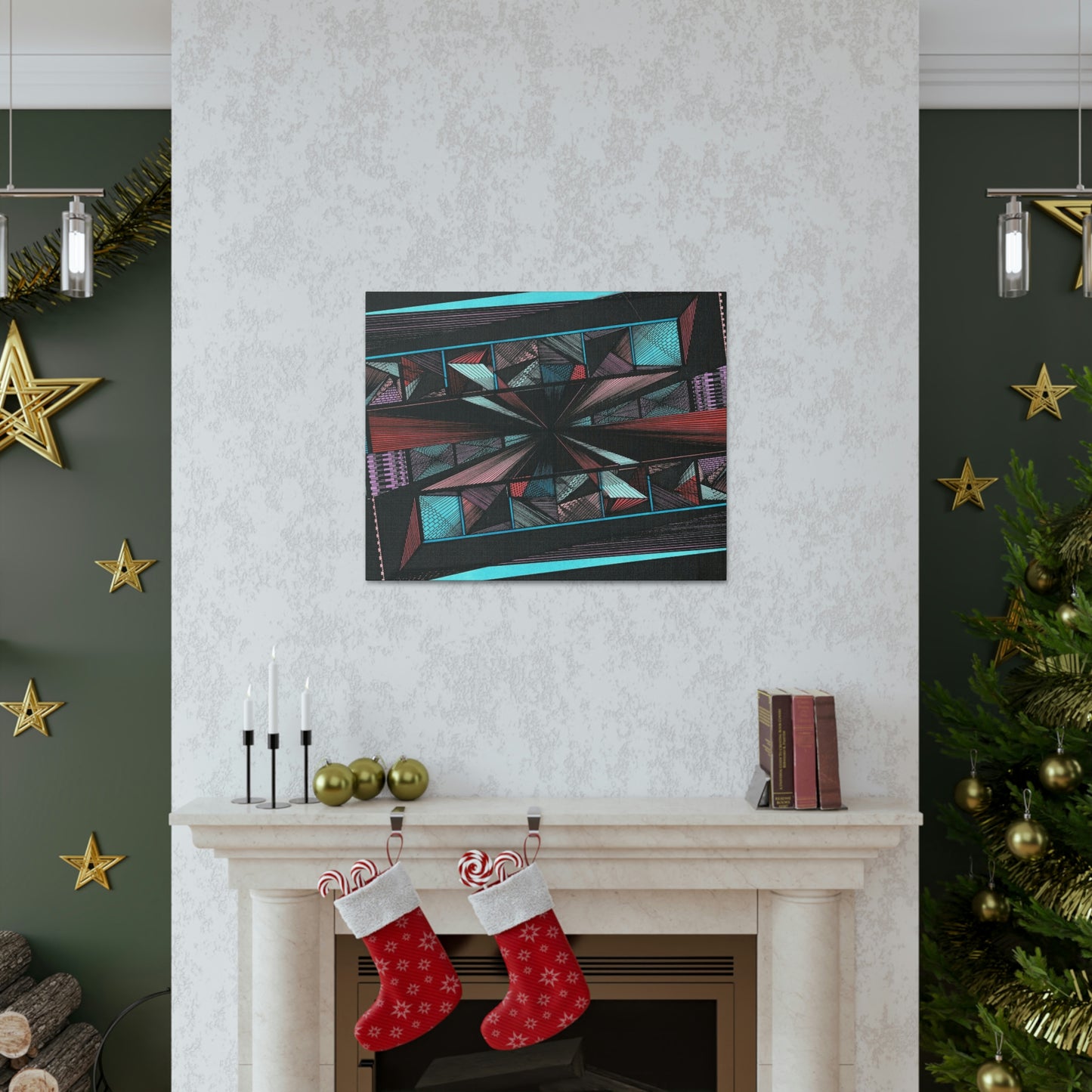 DUO MEGALOPOLIS Canvas Gallery Wraps