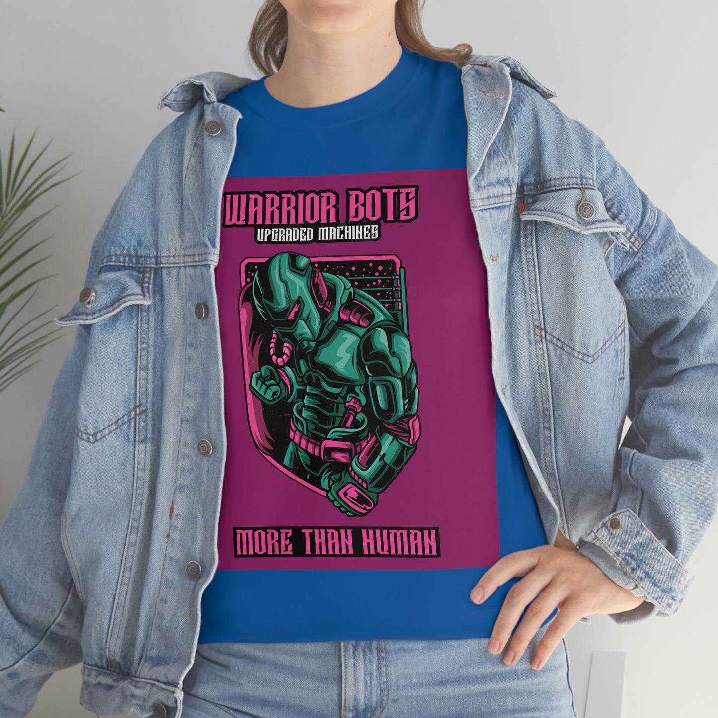 WARRIOR BOTS Unisex Heavy Cotton Tee