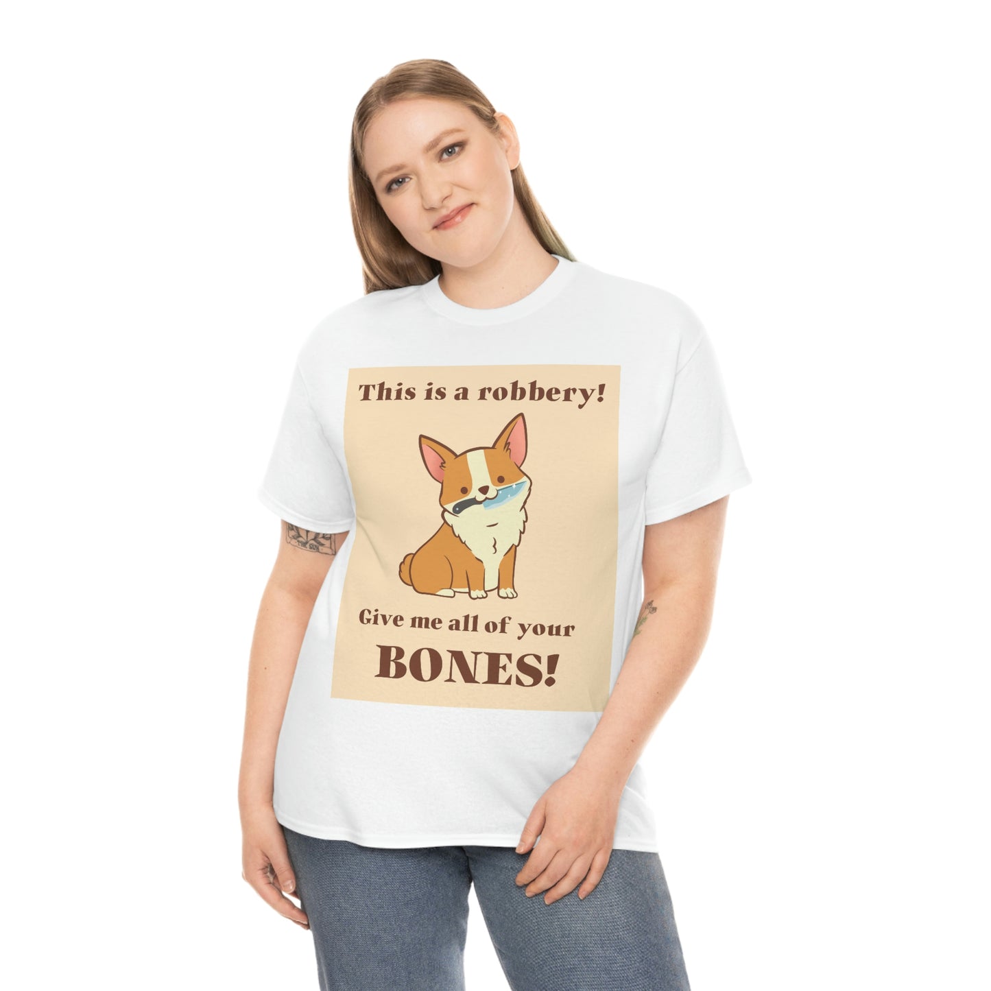 THIS IS A ROBBERY! Unisex Heavy Cotton Tee