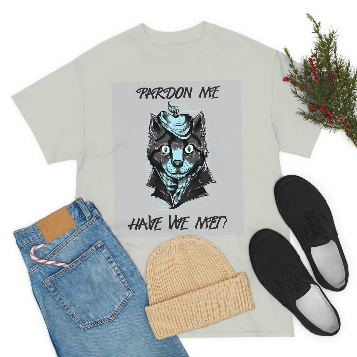 PARDON ME Unisex Heavy Cotton Tee