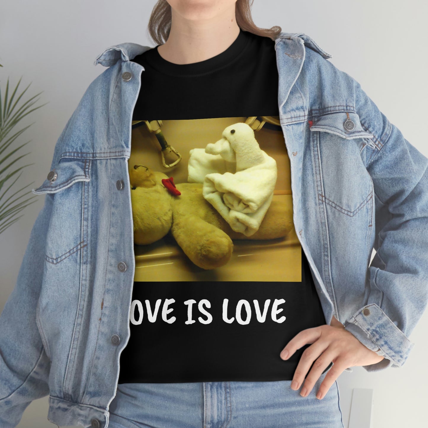 LOVE IS LOVE Unisex Heavy Cotton Tee