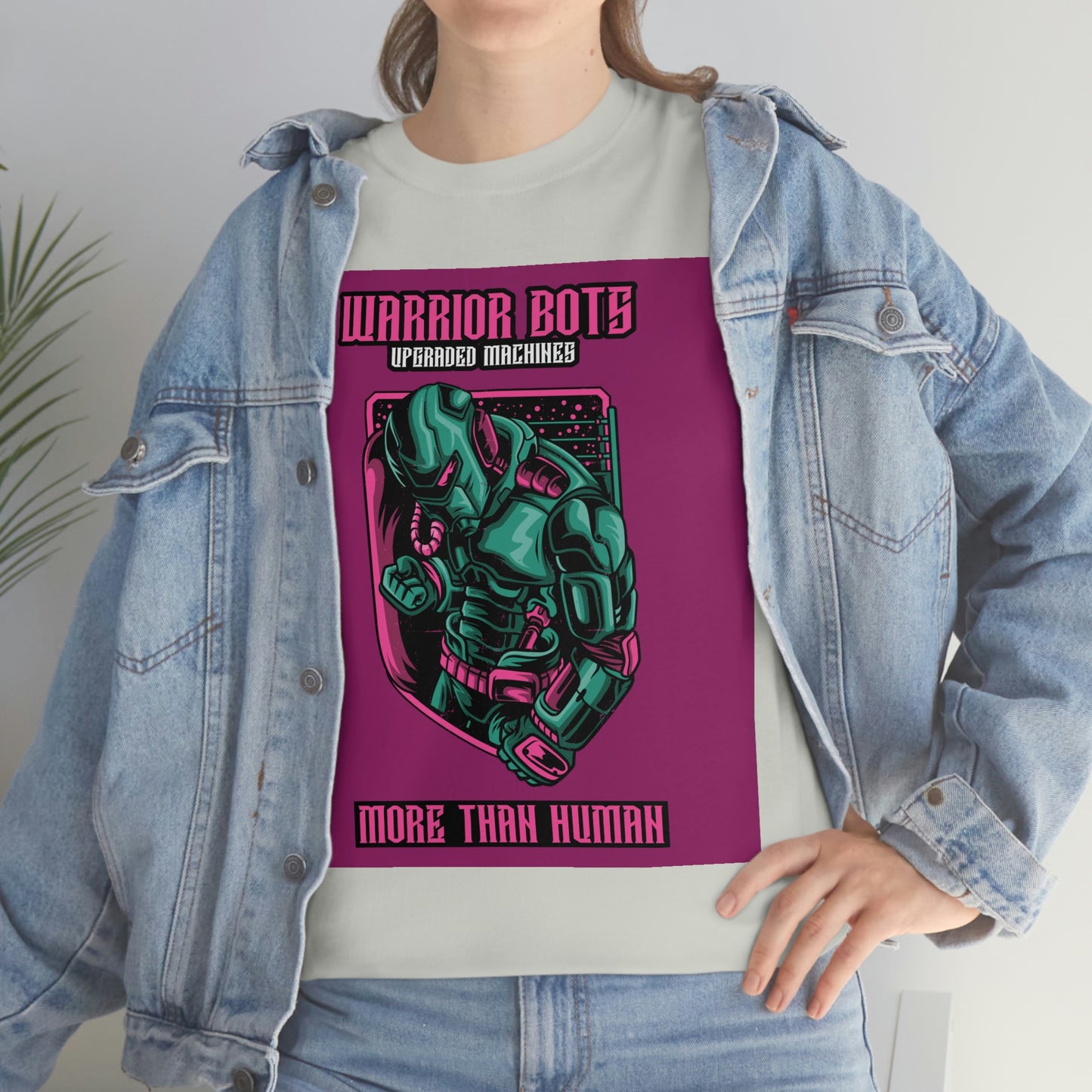 WARRIOR BOTS Unisex Heavy Cotton Tee
