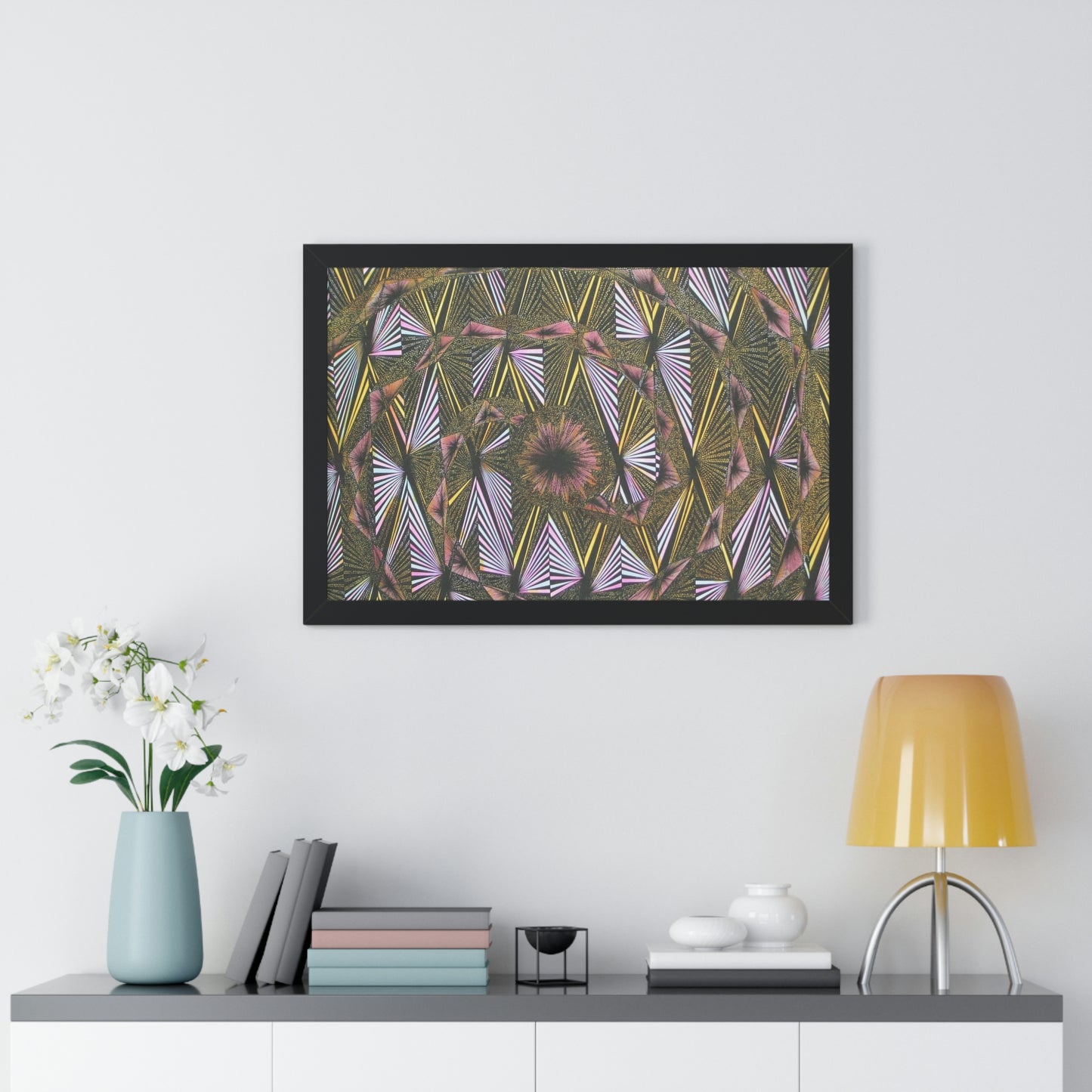 SOLAR SPECTRUM Framed Horizontal Poster