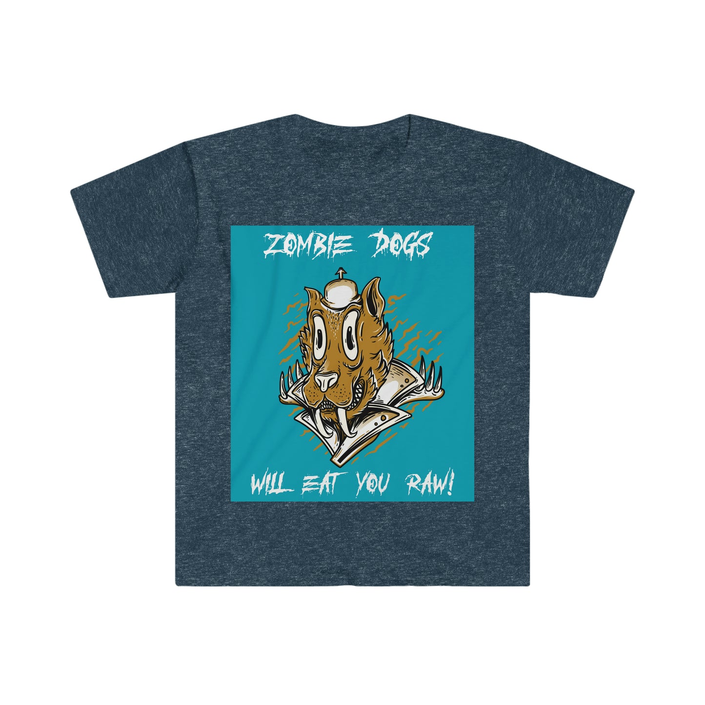 ZOMBIE DOGS Unisex Softstyle T-Shirt