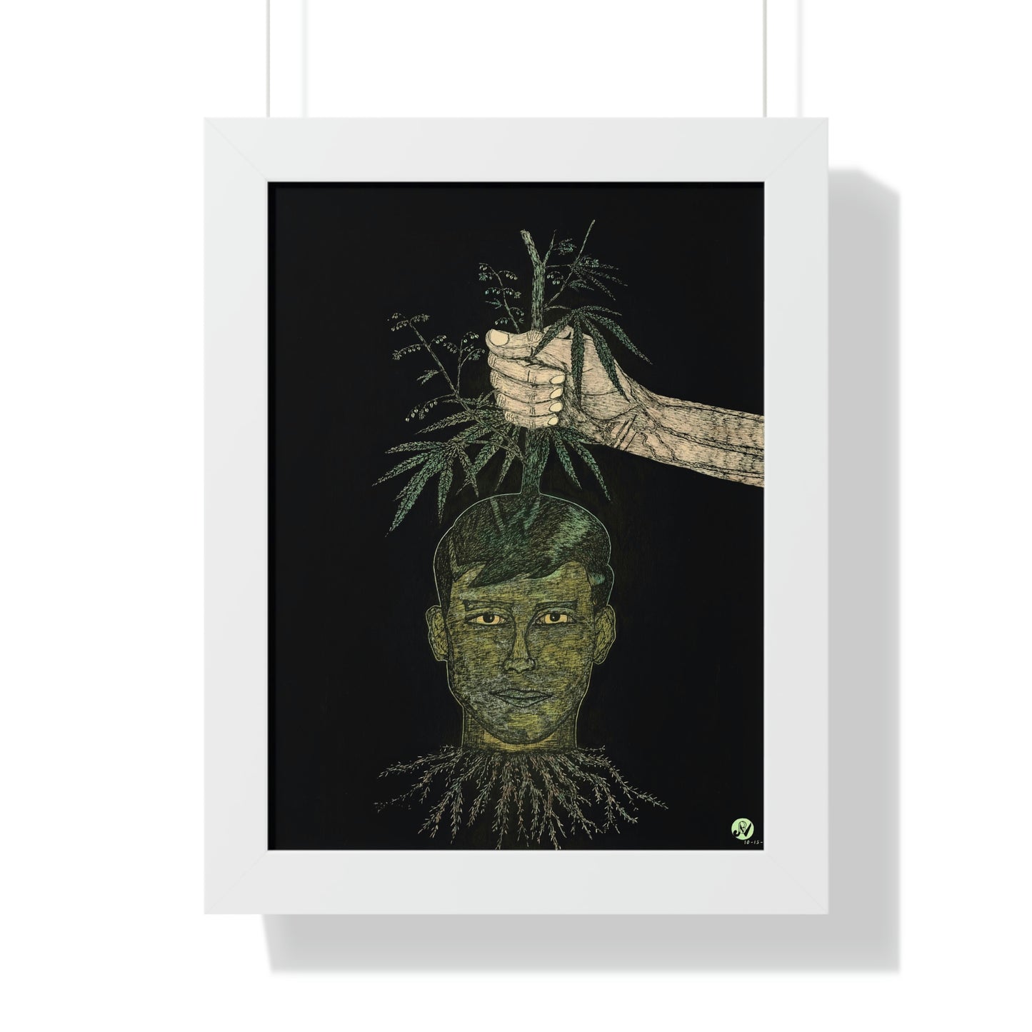 POTHEAD Framed Vertical Poster