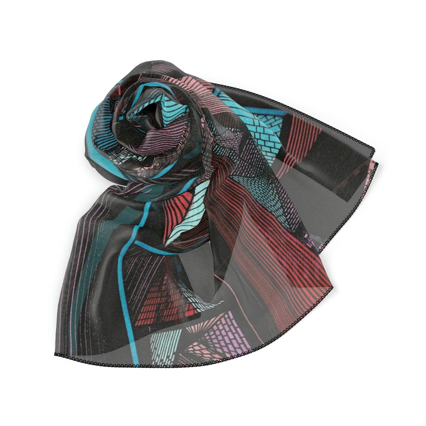 DUO MEGALOPOLIS Poly Scarf