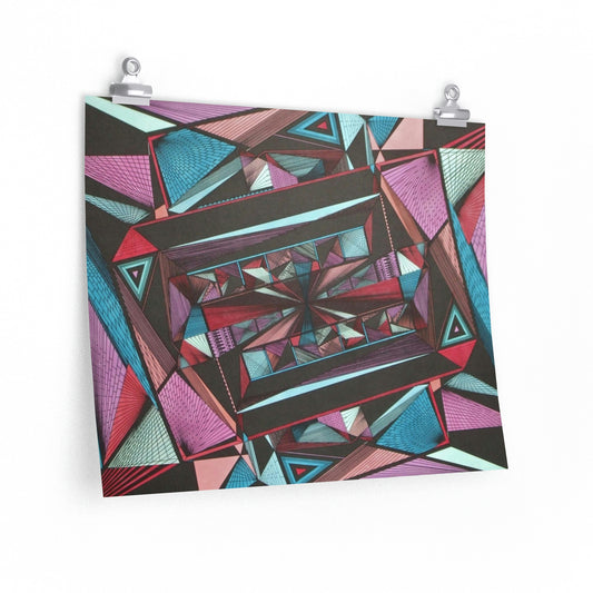 LIGHT DUO MEGALOPOLIS Premium Matte horizontal posters