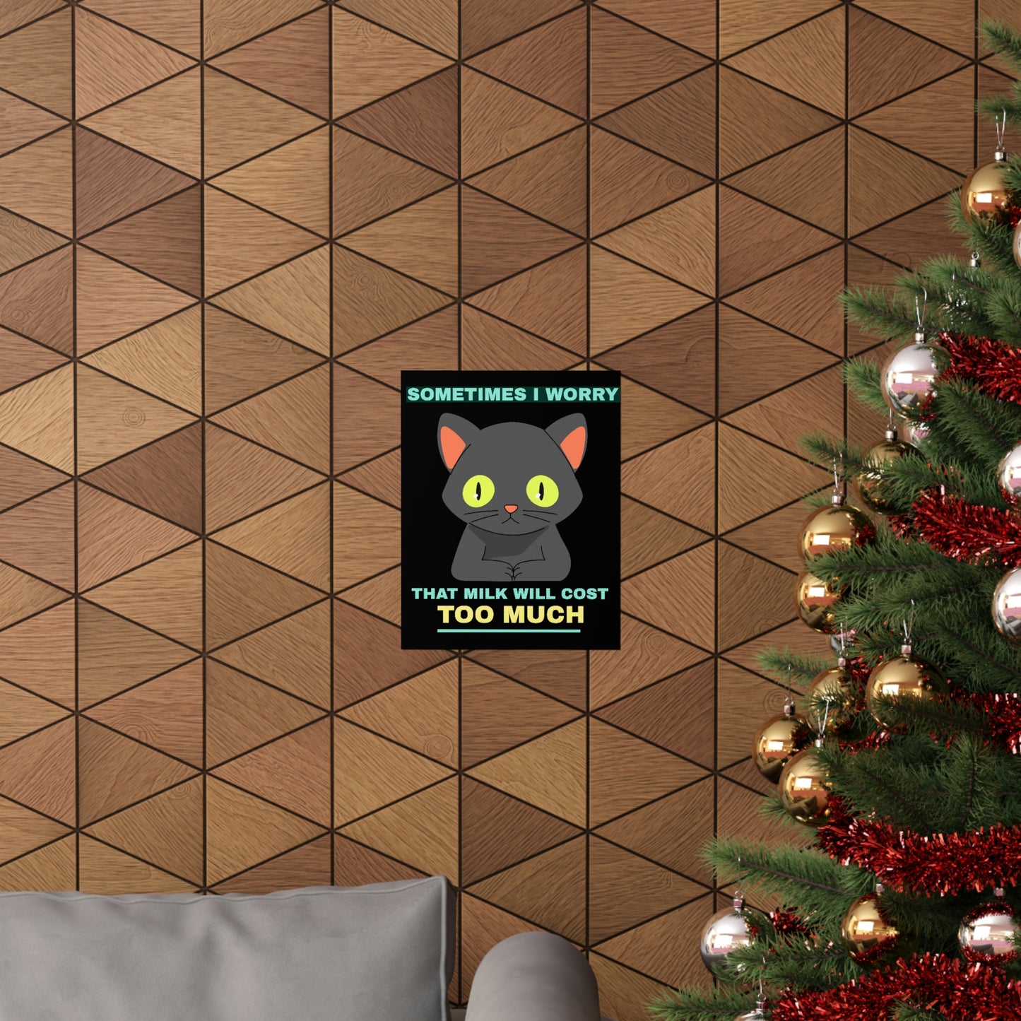 SOMETIMES I WORRY Premium Matte Vertical Posters