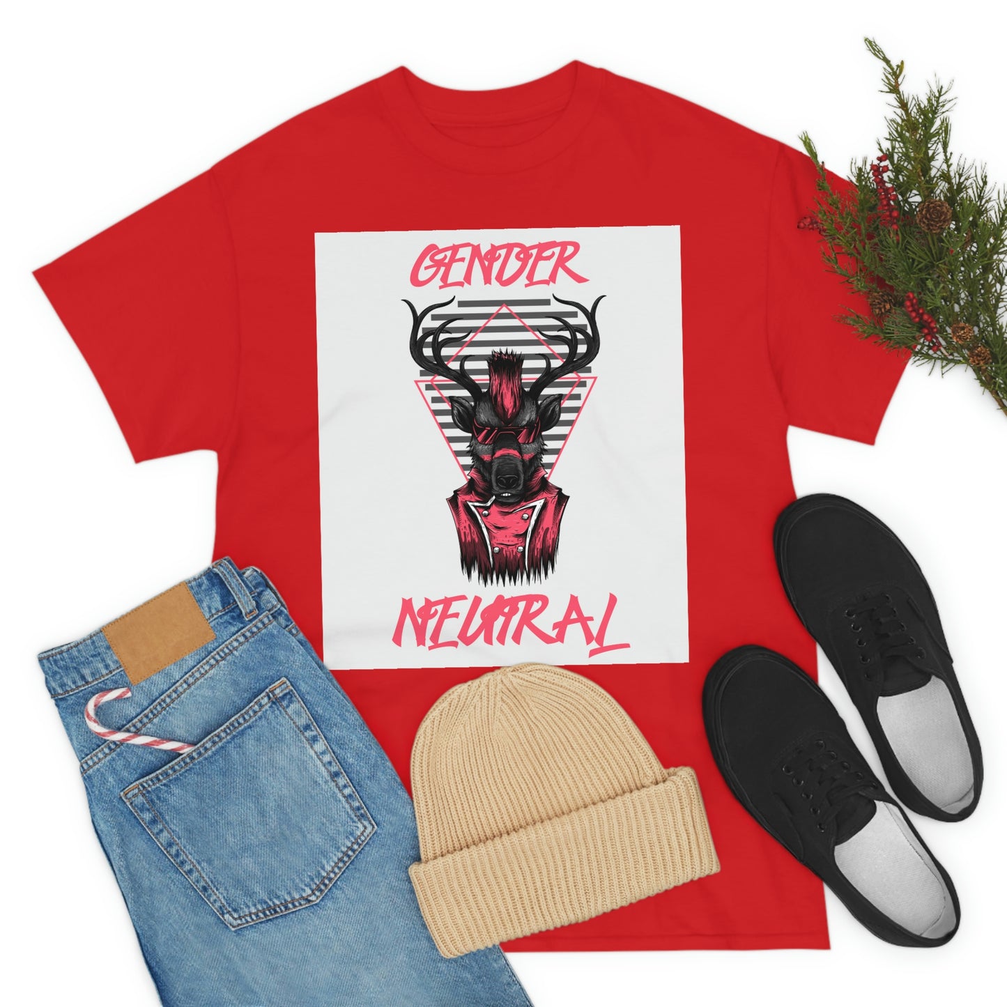 GENDER NEUTRAL Unisex Heavy Cotton Tee