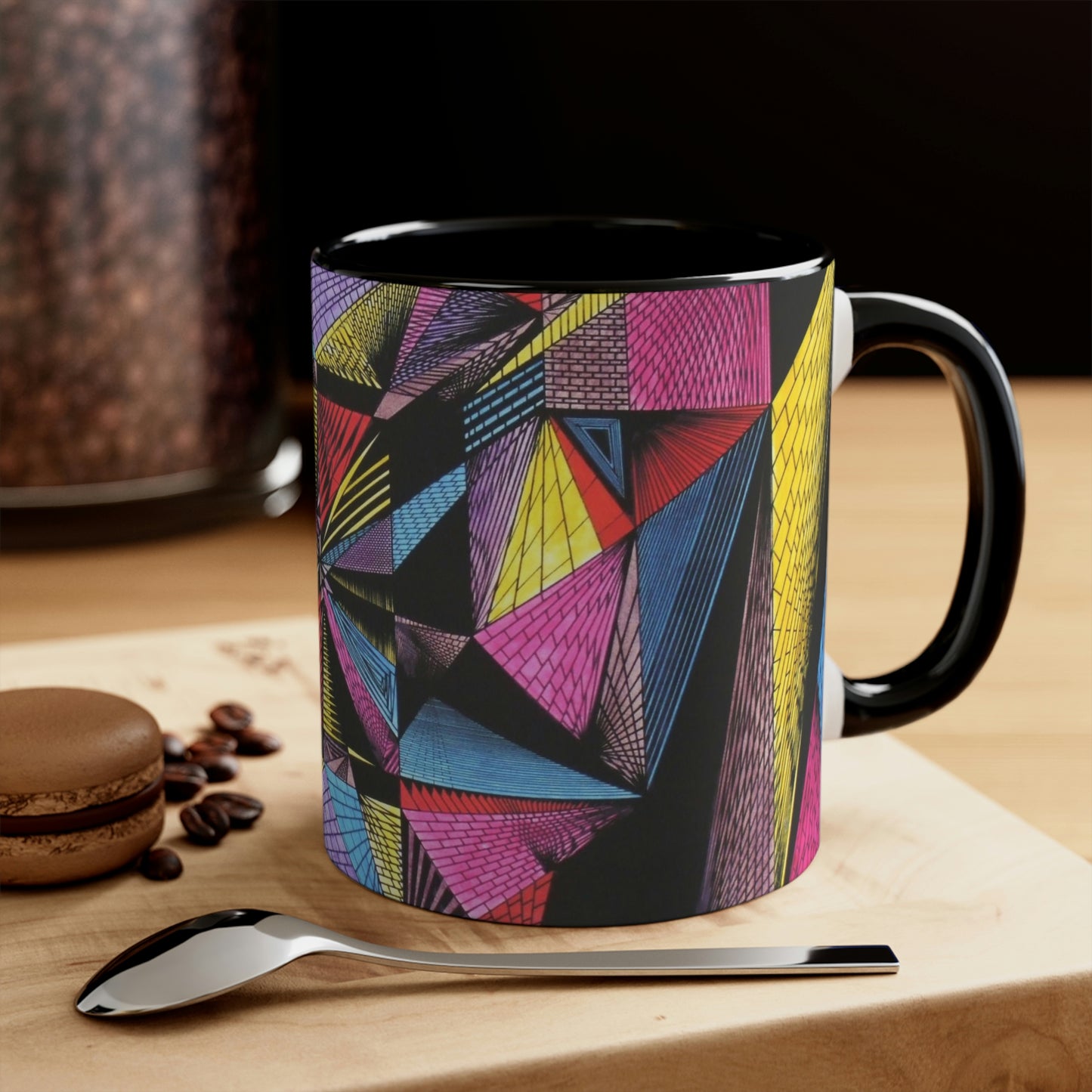 EDIFACE Accent Coffee Mug, 11oz
