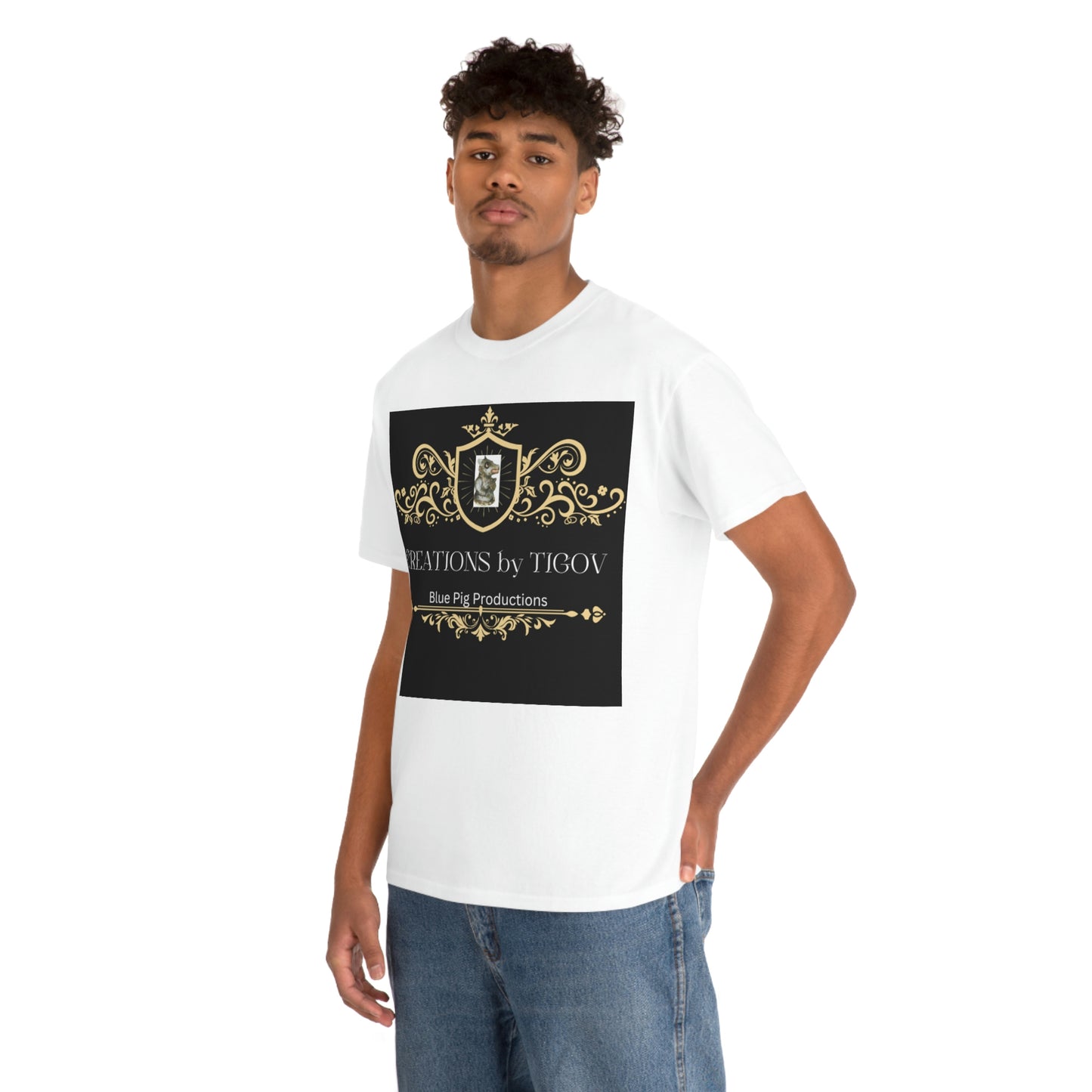 CREATIONS BY TIGOV Unisex Heavy Cotton Tee