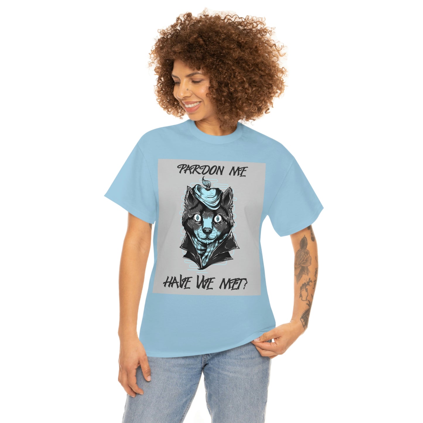 PARDON ME Unisex Heavy Cotton Tee