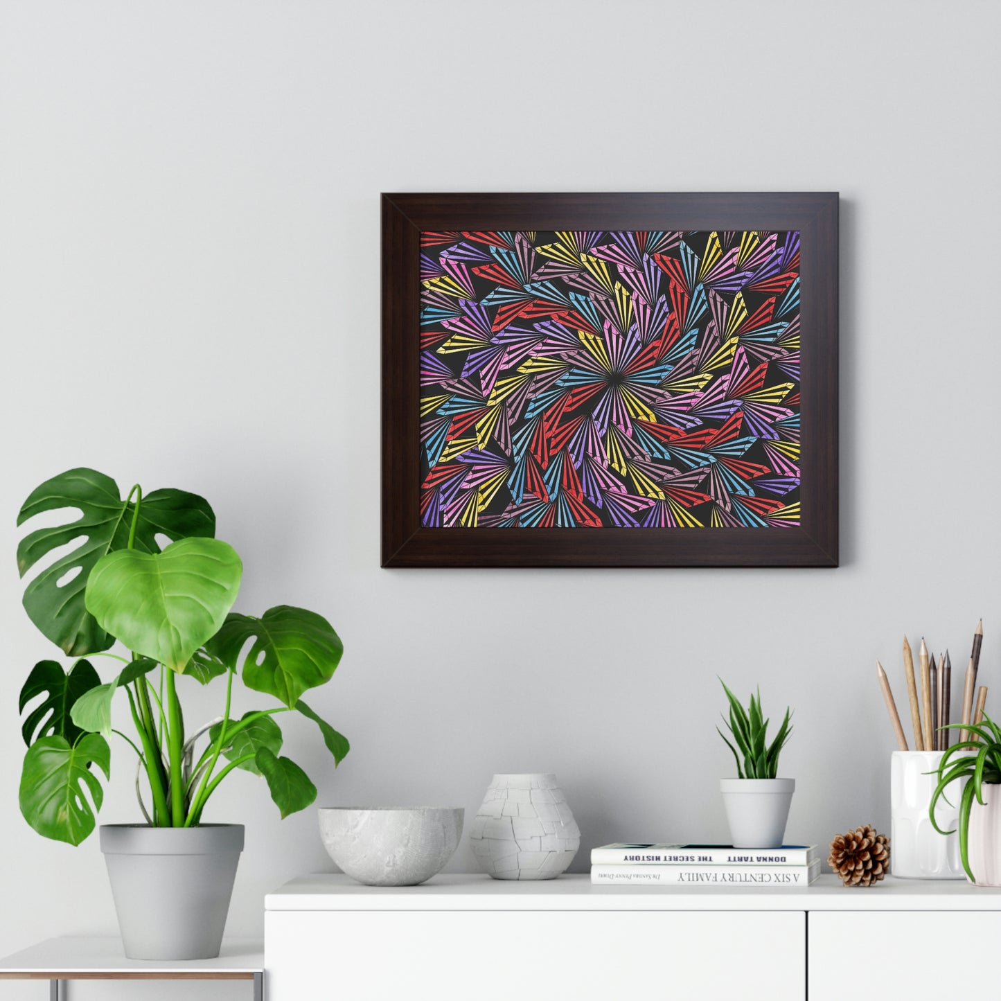 PINWHEEL Framed Horizontal Poster