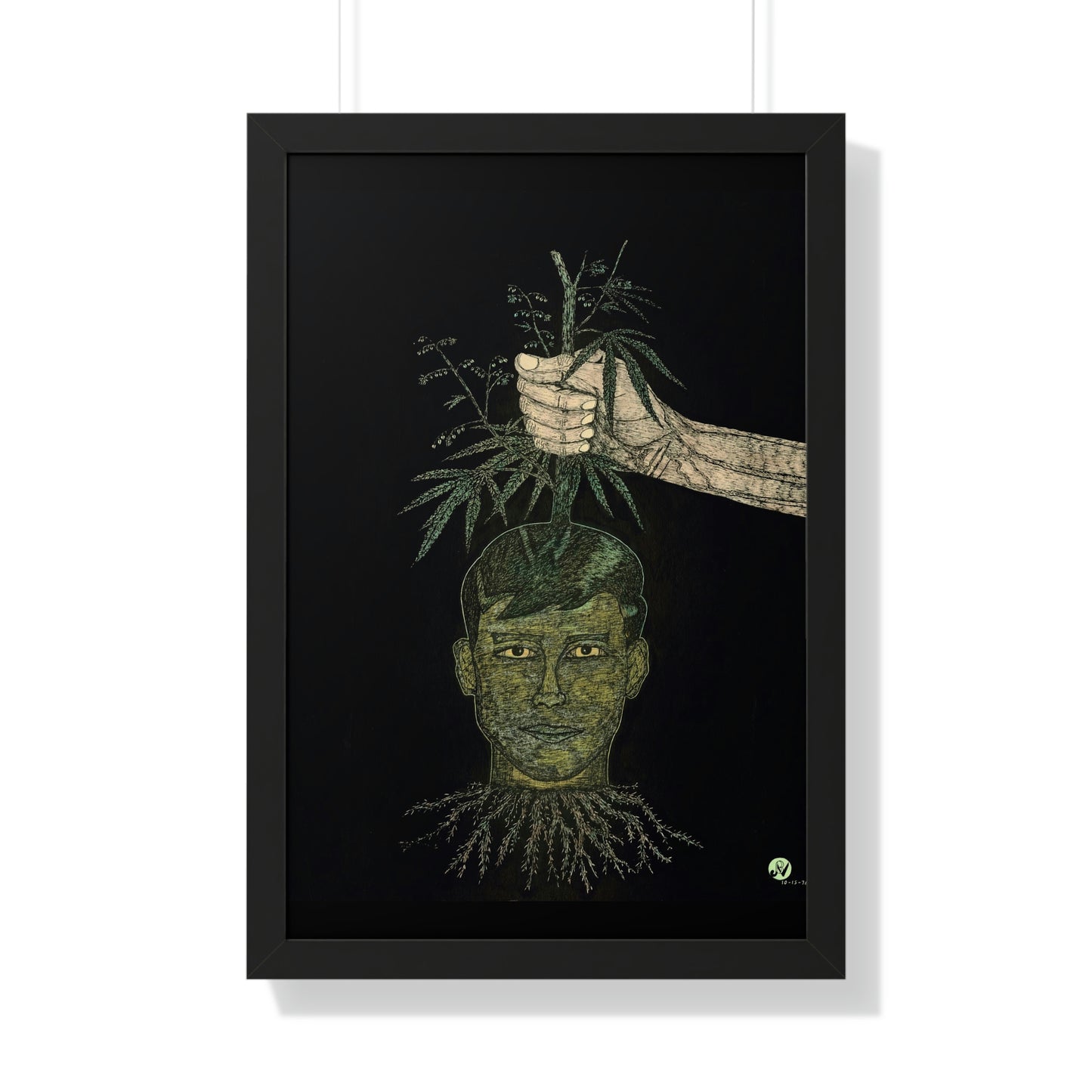 POTHEAD Framed Vertical Poster