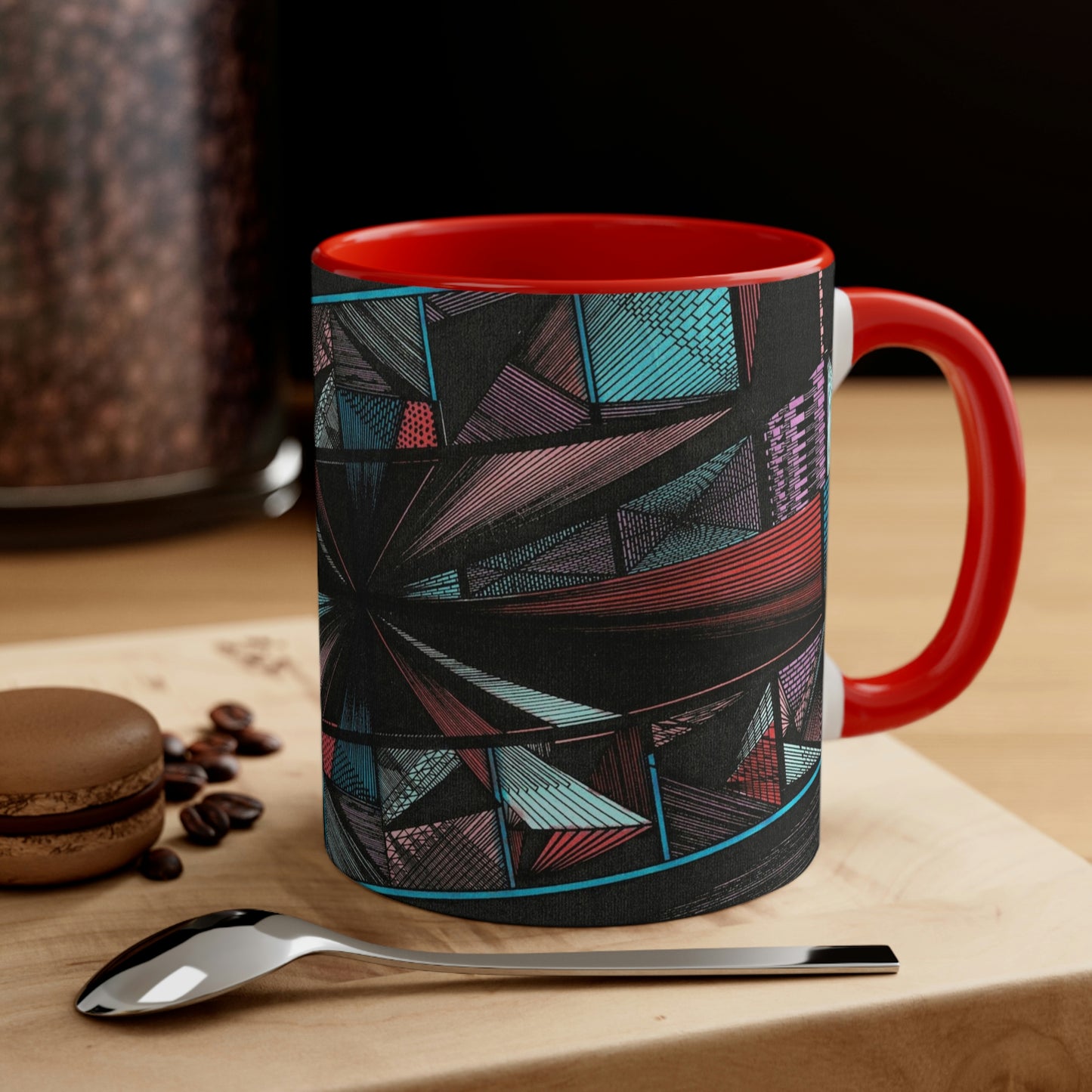 DUO MEGALOPOLIS Accent Coffee Mug, 11oz
