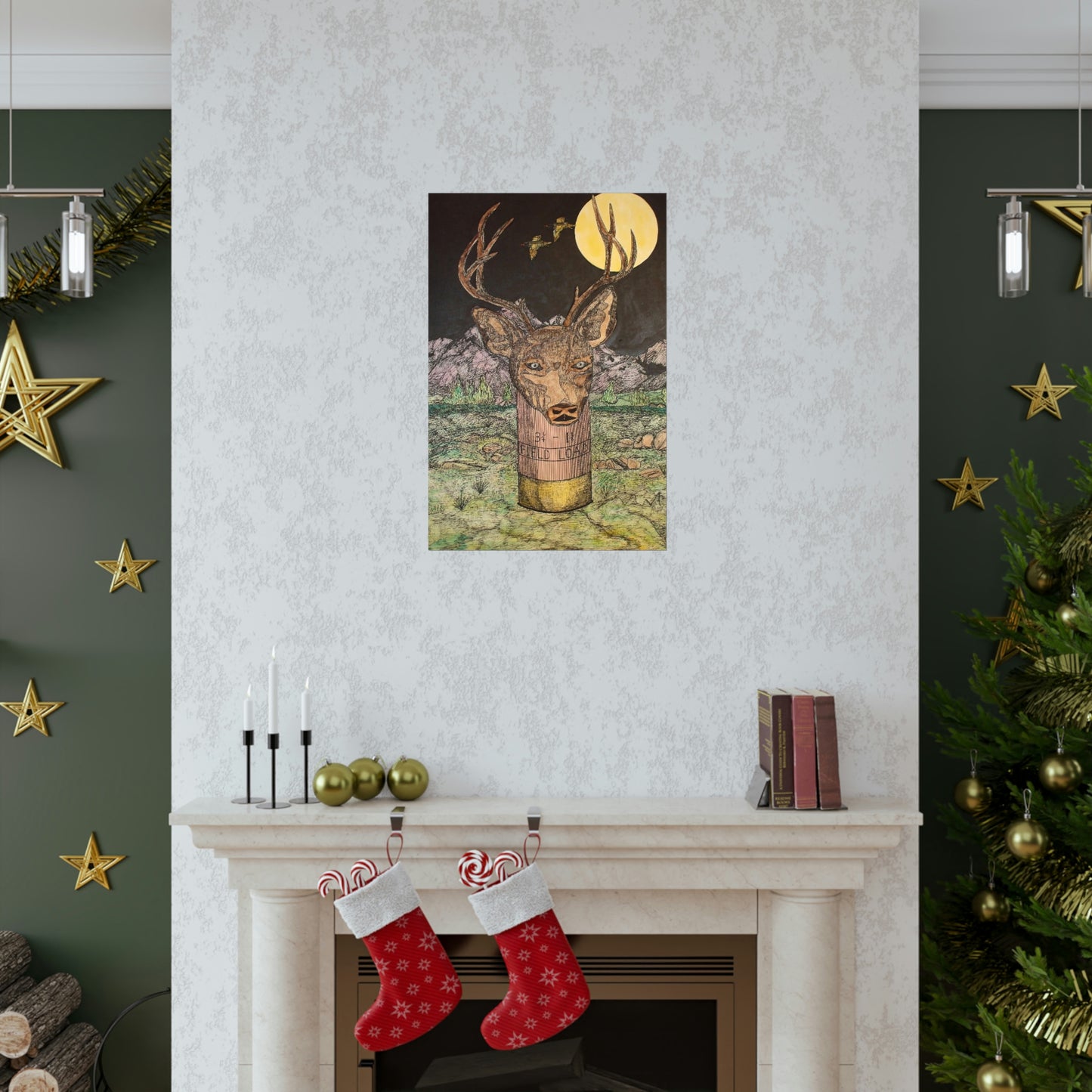 BUCKSHOT Premium Matte Vertical Posters