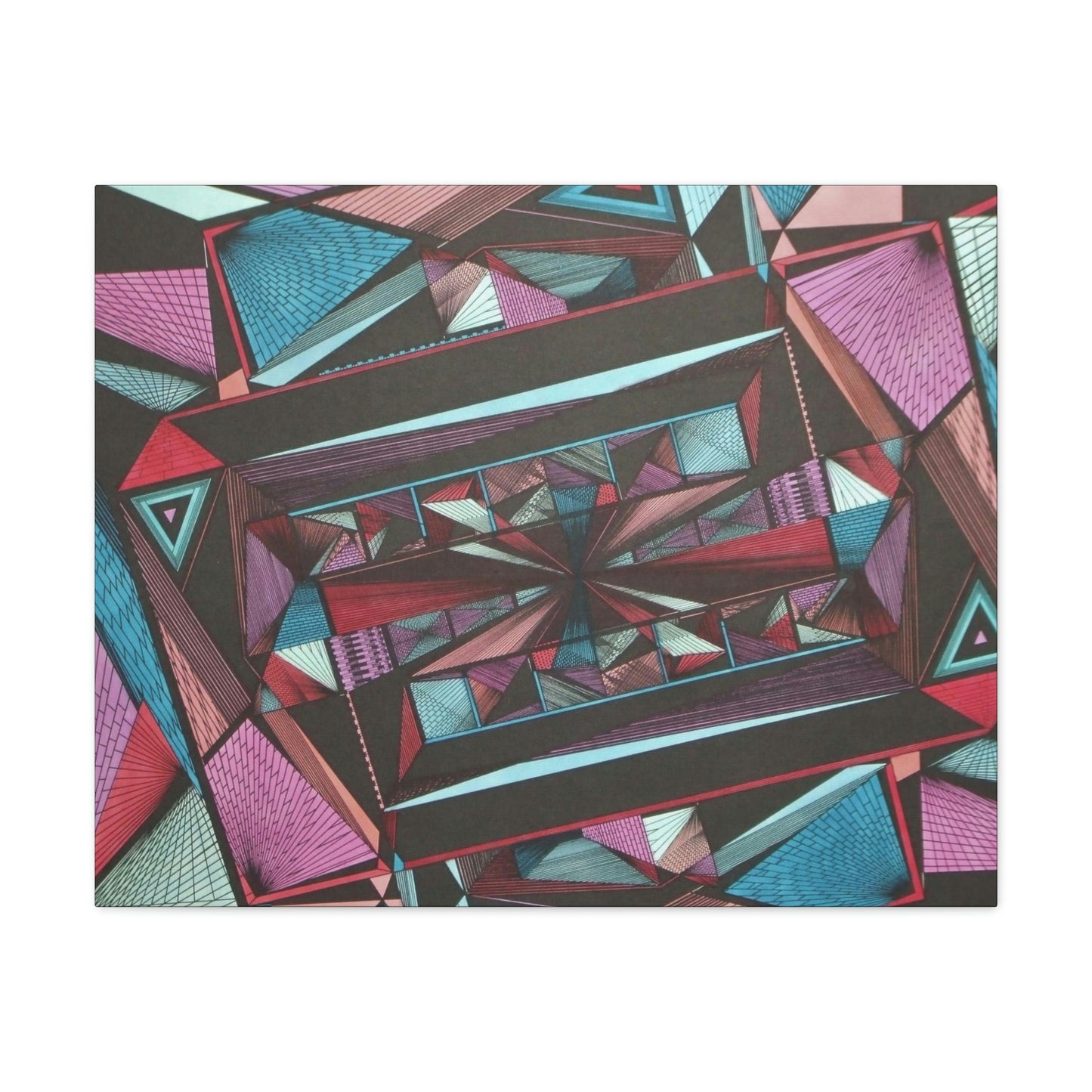 LIGHT DUO MEGALOPOLIS Canvas Gallery Wraps