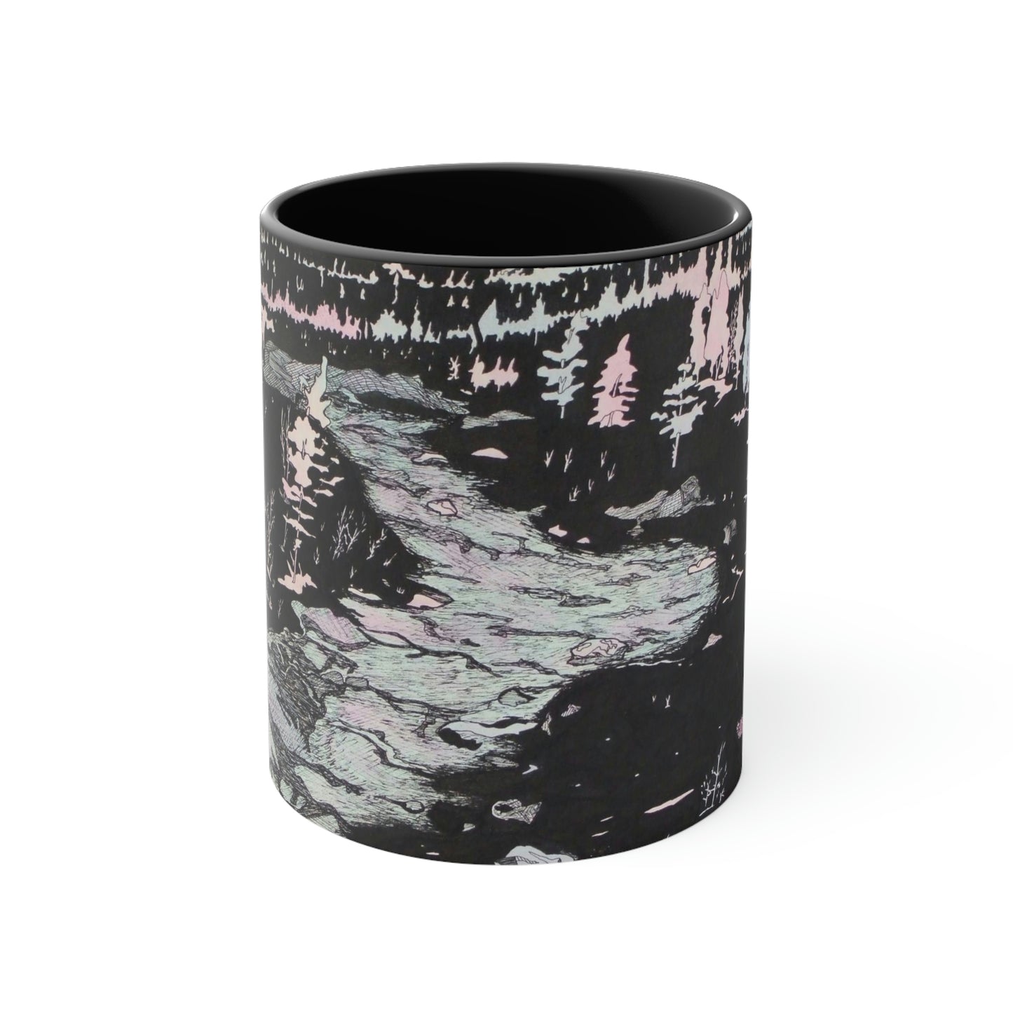 WONDERLUST Accent Coffee Mug, 11oz