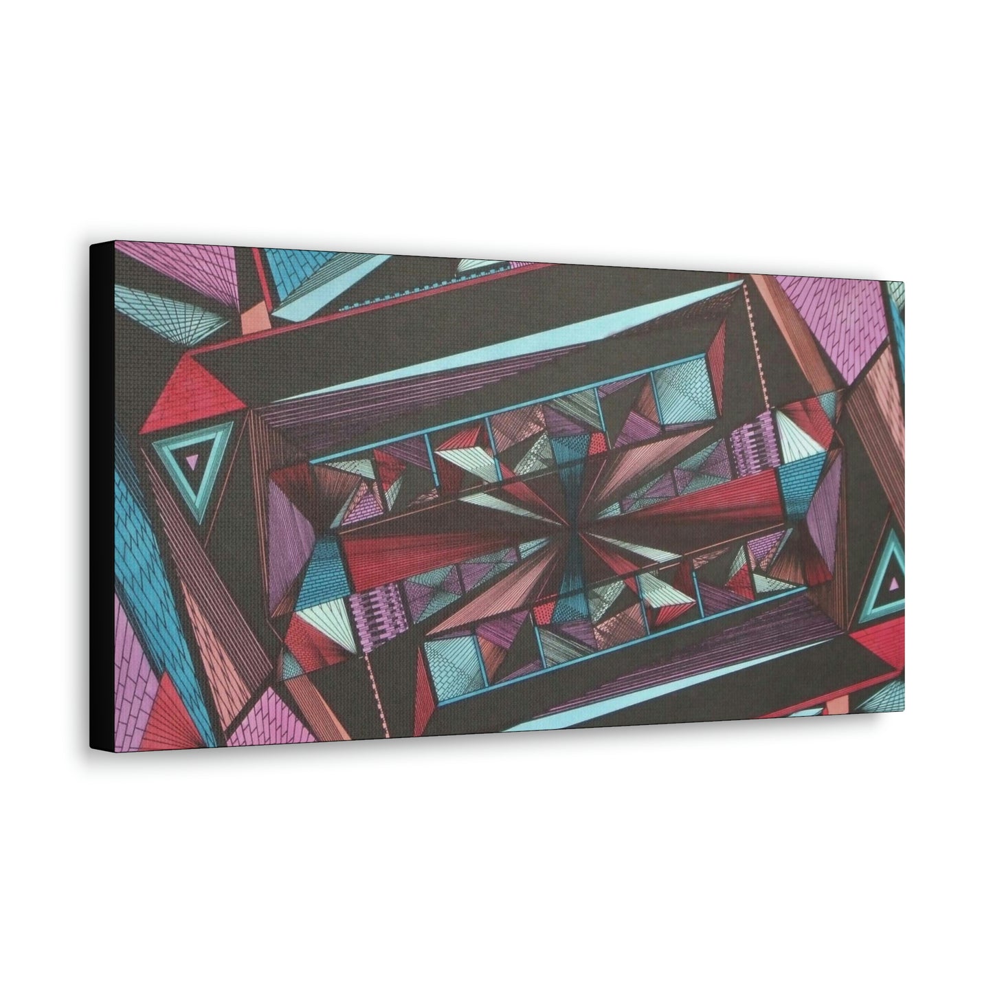 LIGHT DUO MEGALOPOLIS Canvas Gallery Wraps