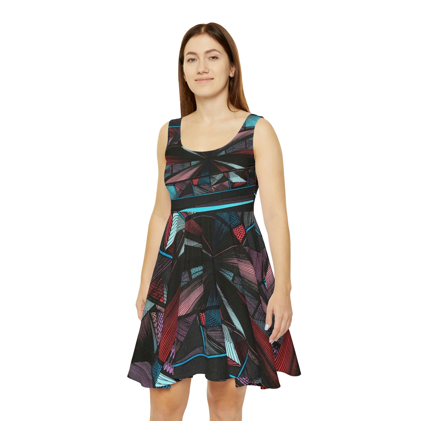DUO MEGALOPOLIS Women's Skater Dress