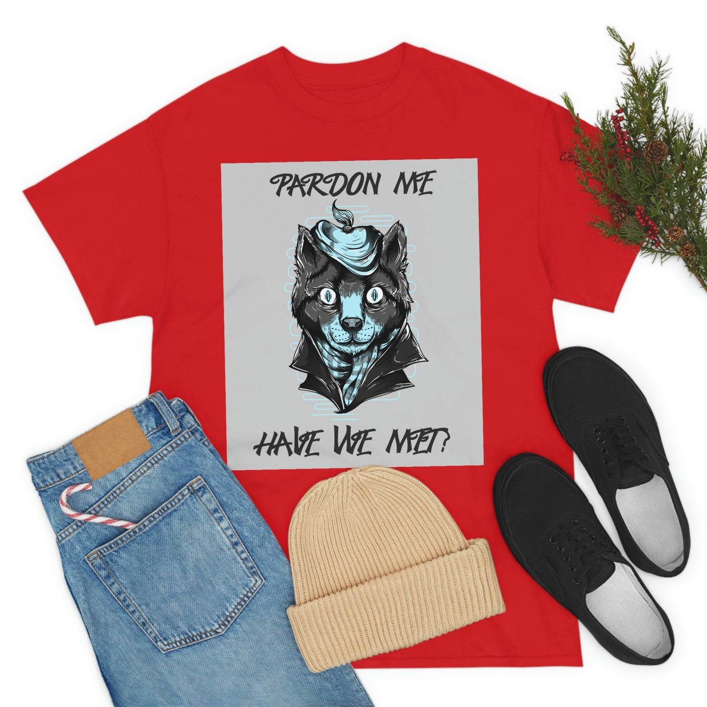 PARDON ME Unisex Heavy Cotton Tee