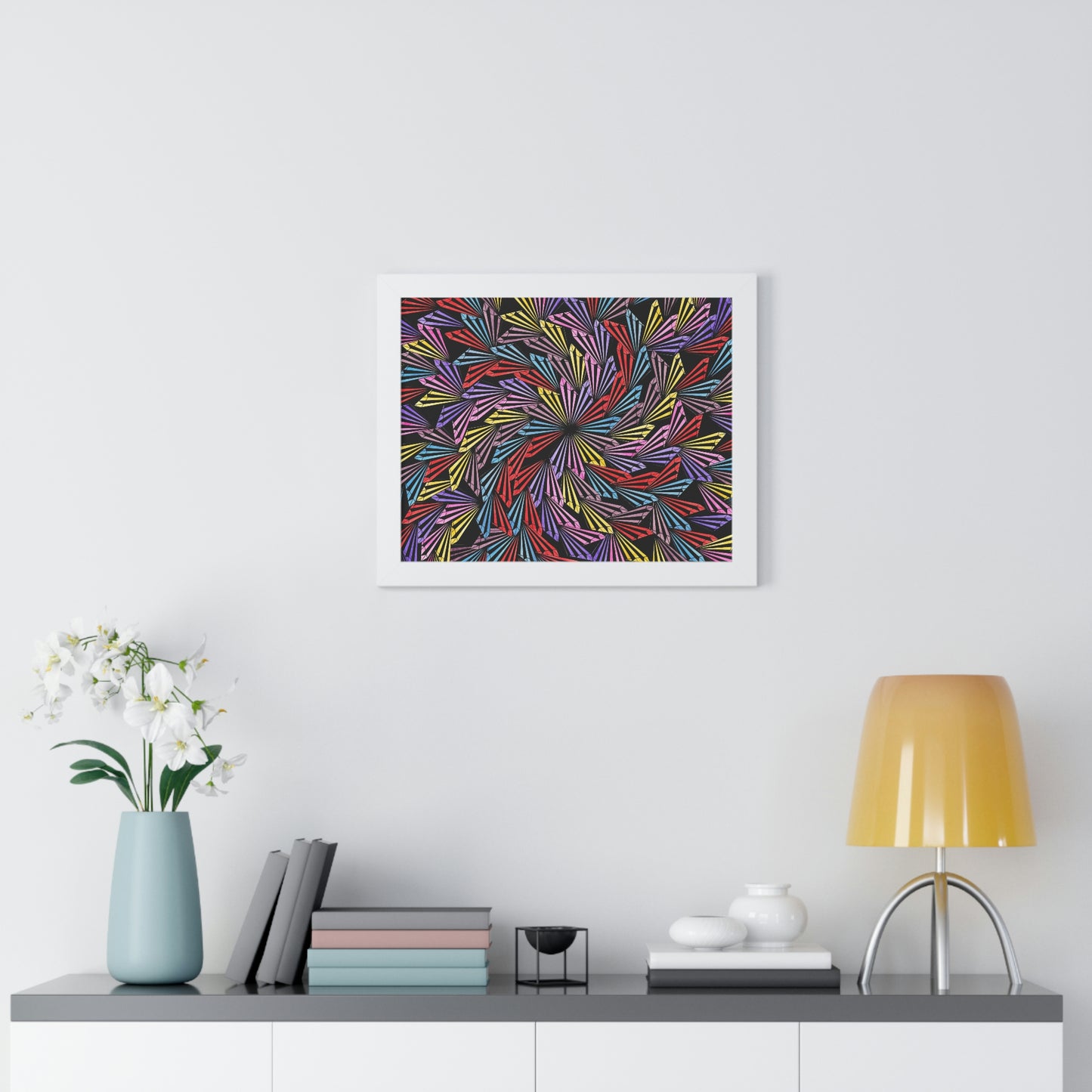 PINWHEEL Framed Horizontal Poster