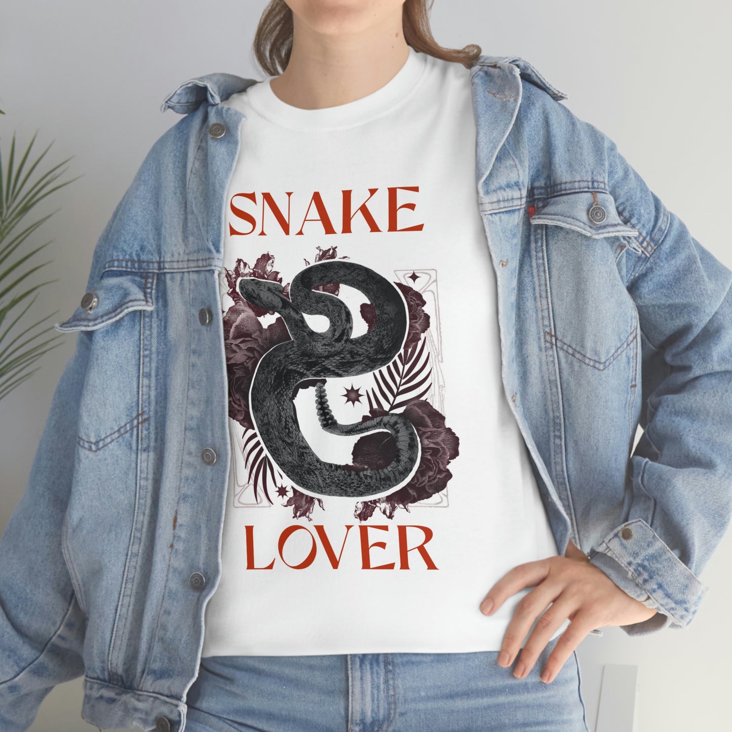 SNAKE LOVER Unisex Heavy Cotton Tee
