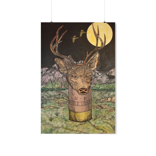 BUCKSHOT Premium Matte Vertical Posters