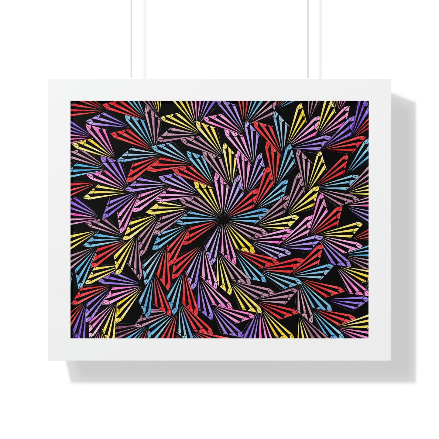 PINWHEEL Framed Horizontal Poster