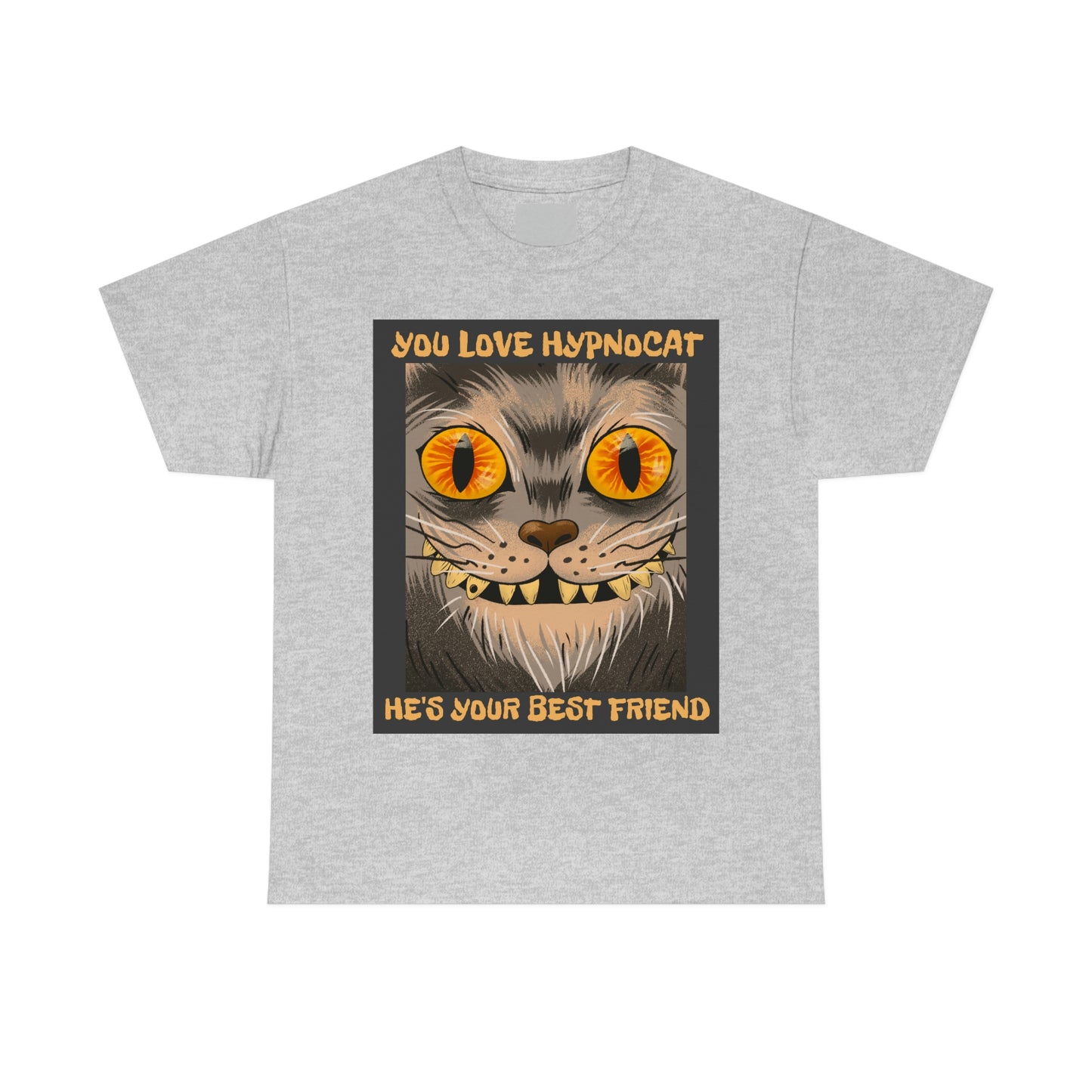 YOU LOVE HYPNOCAT Unisex Heavy Cotton Tee