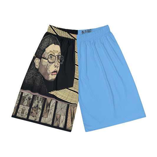 BLUE PLATONIC LOVE  Men’s Sports Shorts (does not have pockets)