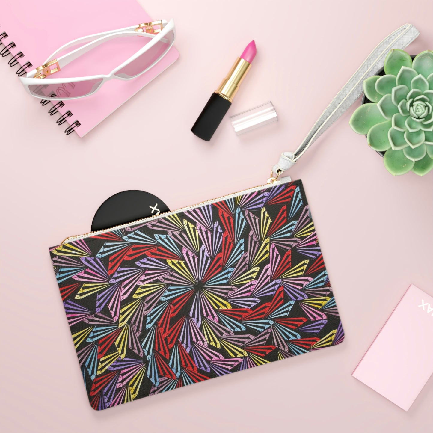 PINWHEEL Clutch Bag