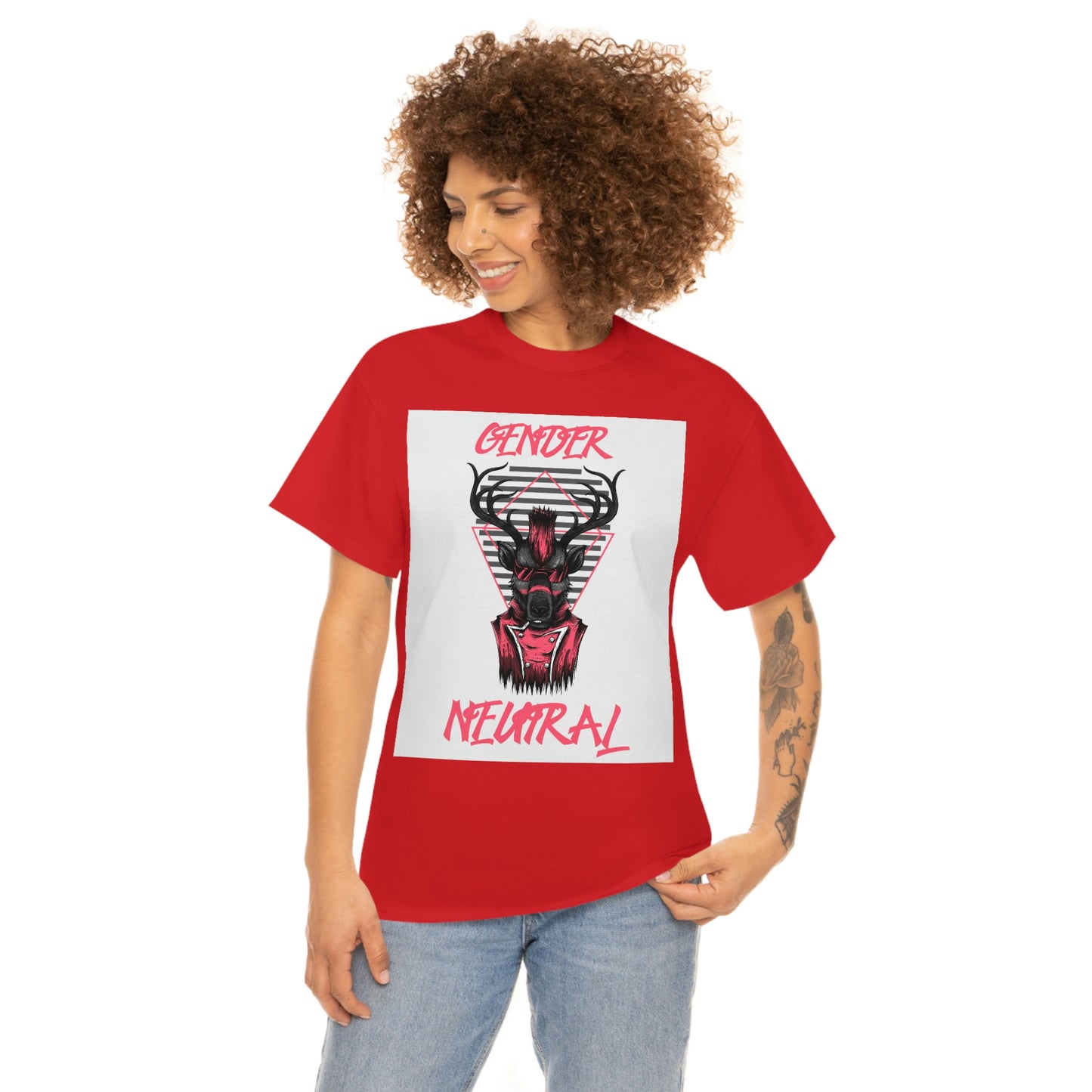 GENDER NEUTRAL Unisex Heavy Cotton Tee