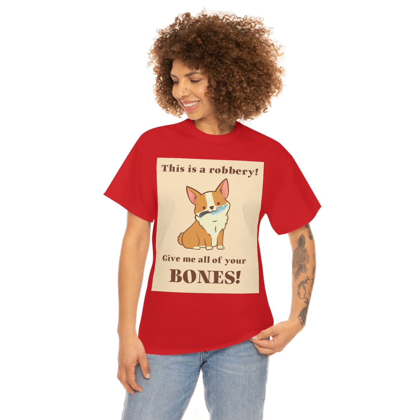 THIS IS A ROBBERY! Unisex Heavy Cotton Tee