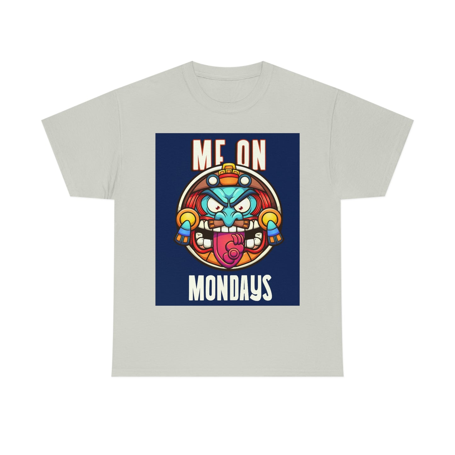 ME ON MONDAYS (BLUE) Unisex Heavy Cotton Tee