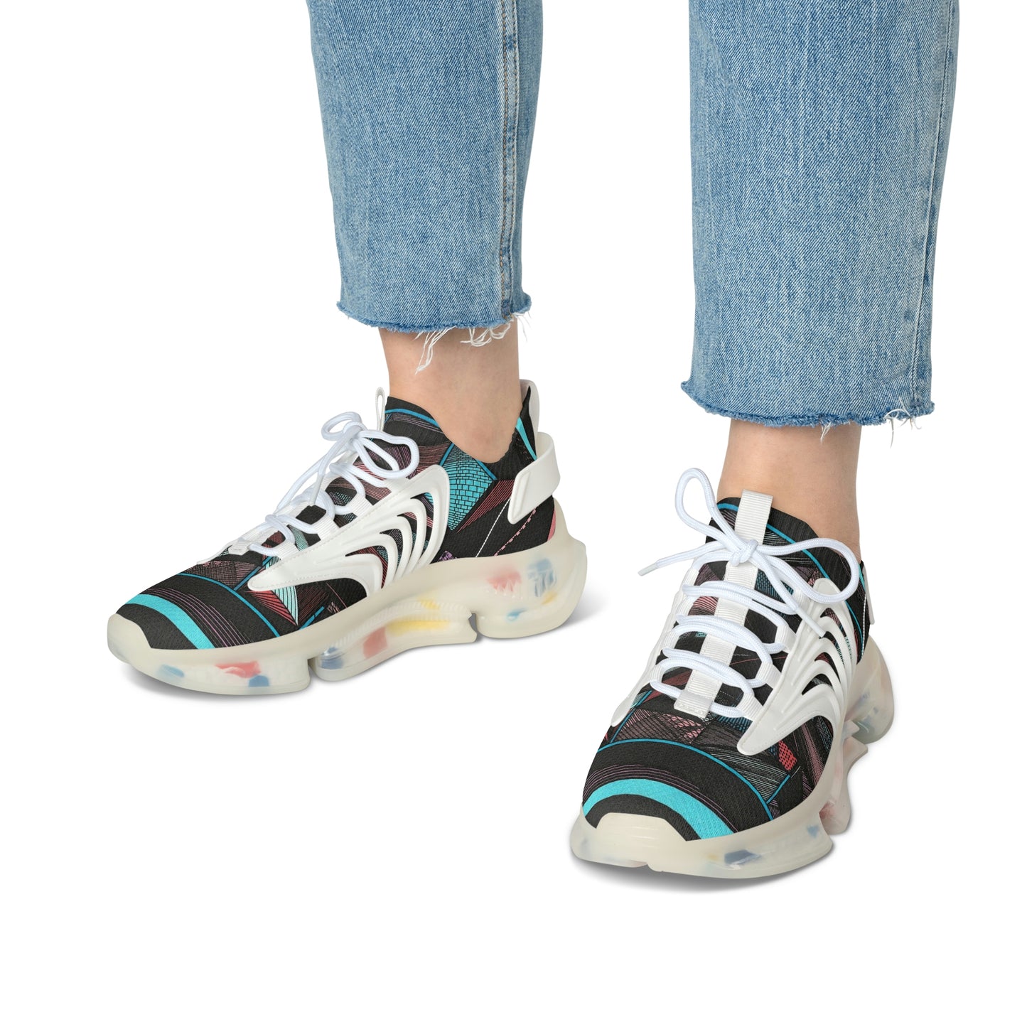 DUO MEGALOPOLIS Women's Mesh Sneakers