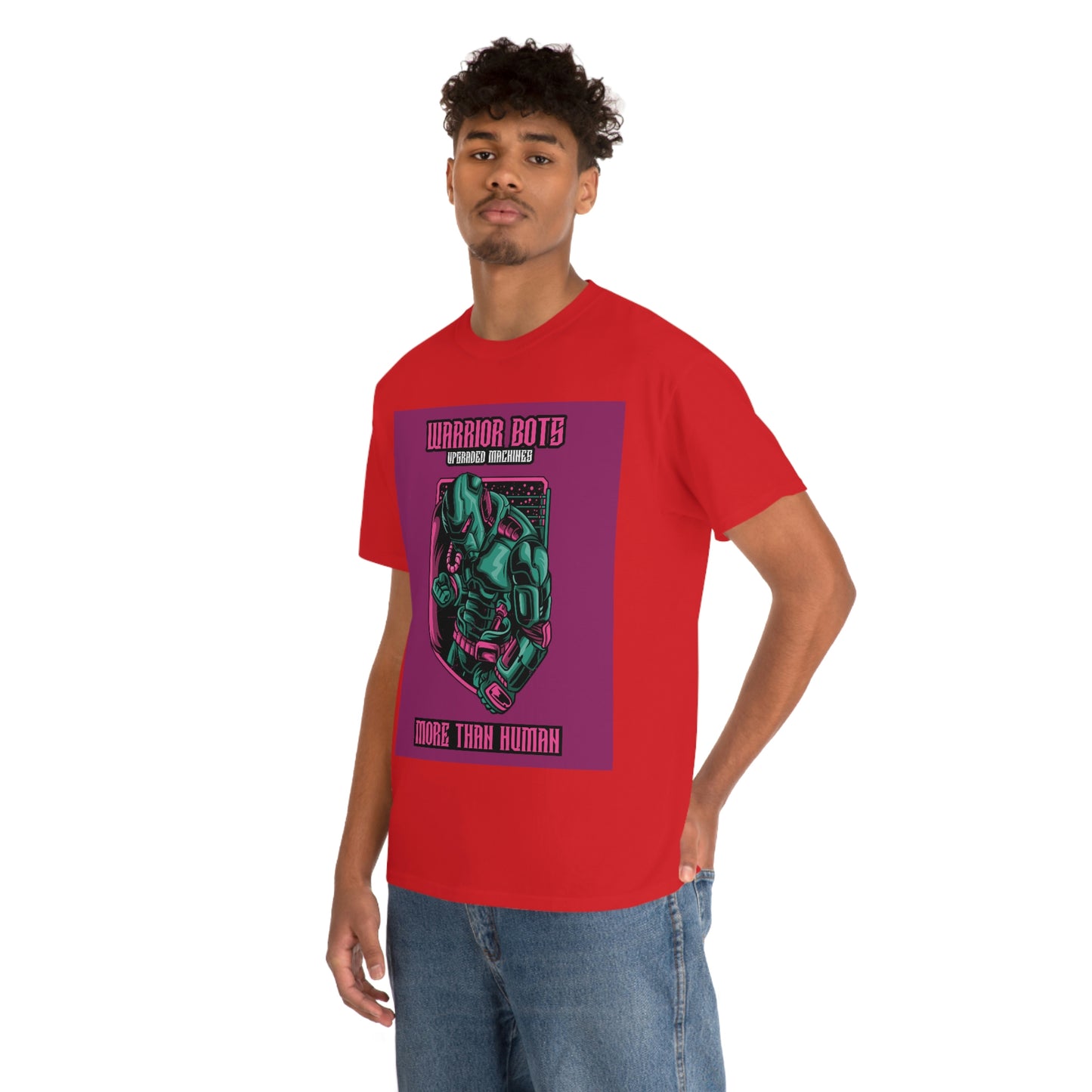 WARRIOR BOTS Unisex Heavy Cotton Tee
