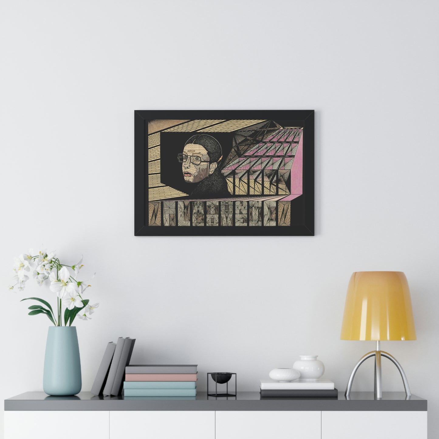 PLATONIC LOVE Framed Horizontal Poster