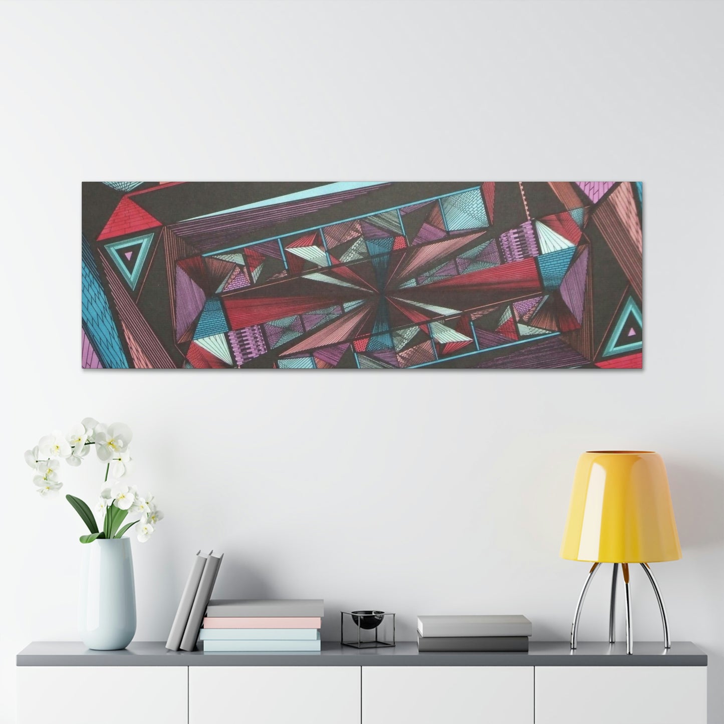 LIGHT DUO MEGALOPOLIS Canvas Gallery Wraps
